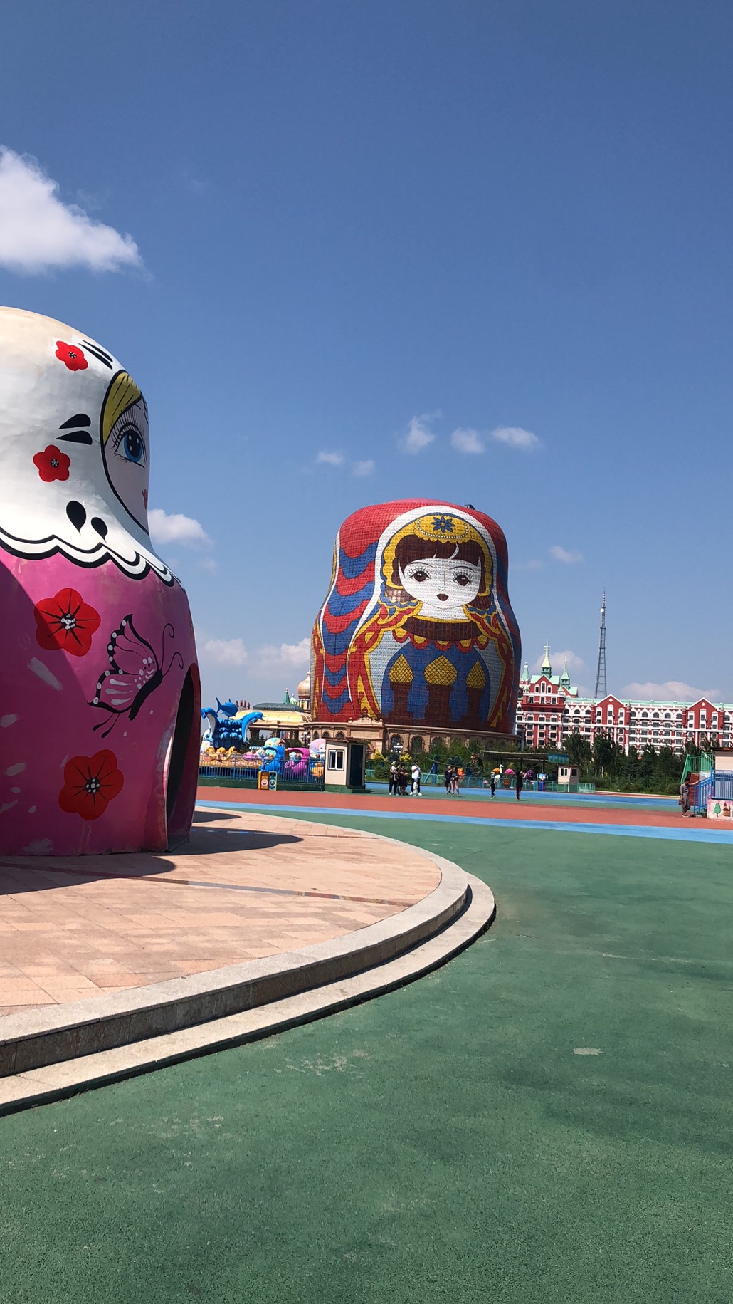 满洲里套娃景区