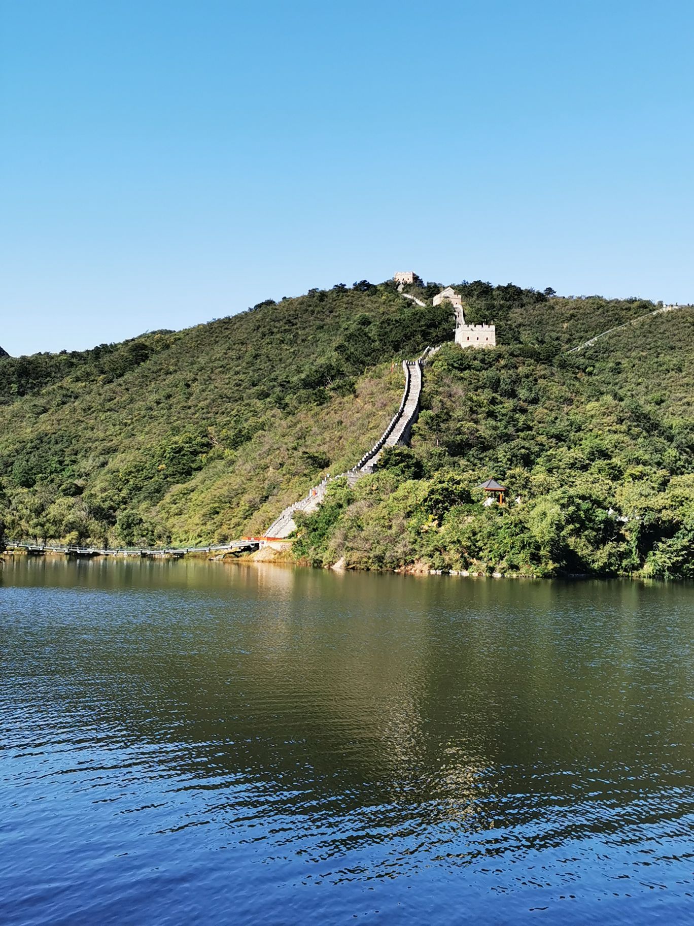 【携程攻略】怀柔区黄花城水长城景点,停车到p3停车场最近,但是管理员