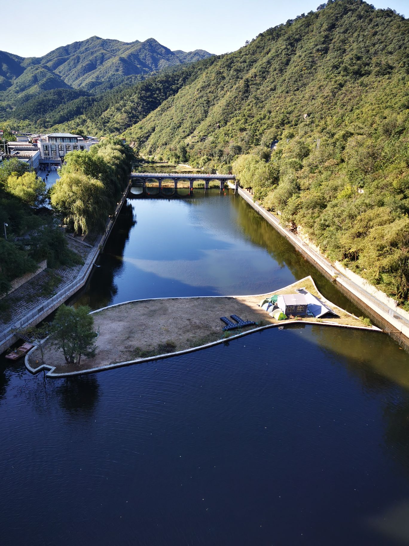 【携程攻略】怀柔区黄花城水长城景点,停车到p3停车场最近,但是管理员