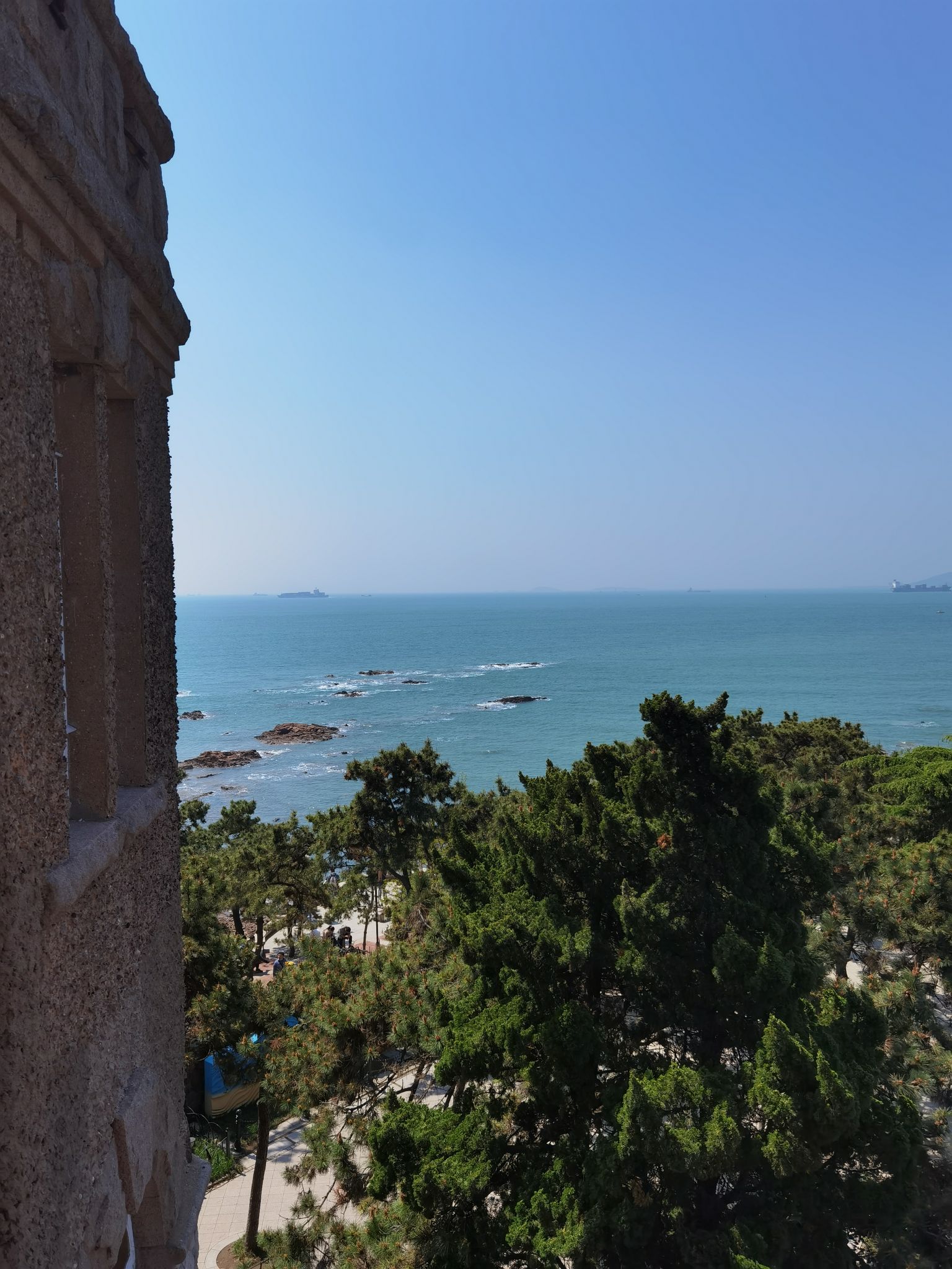 【携程攻略】青岛八大关景点,一家人一起出来游玩,看了他们家的行程