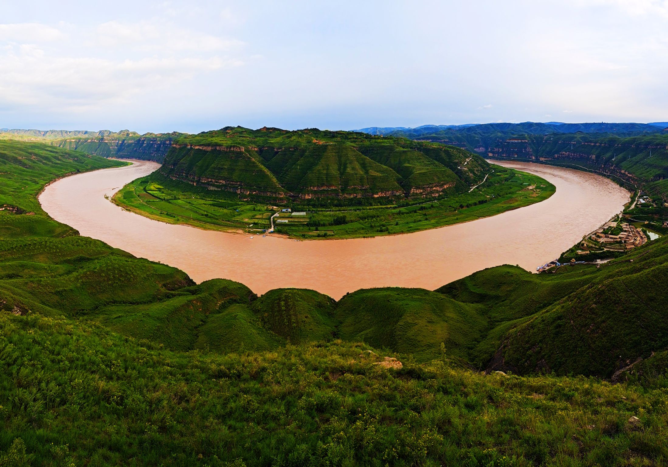 延安乾坤湾景区图片