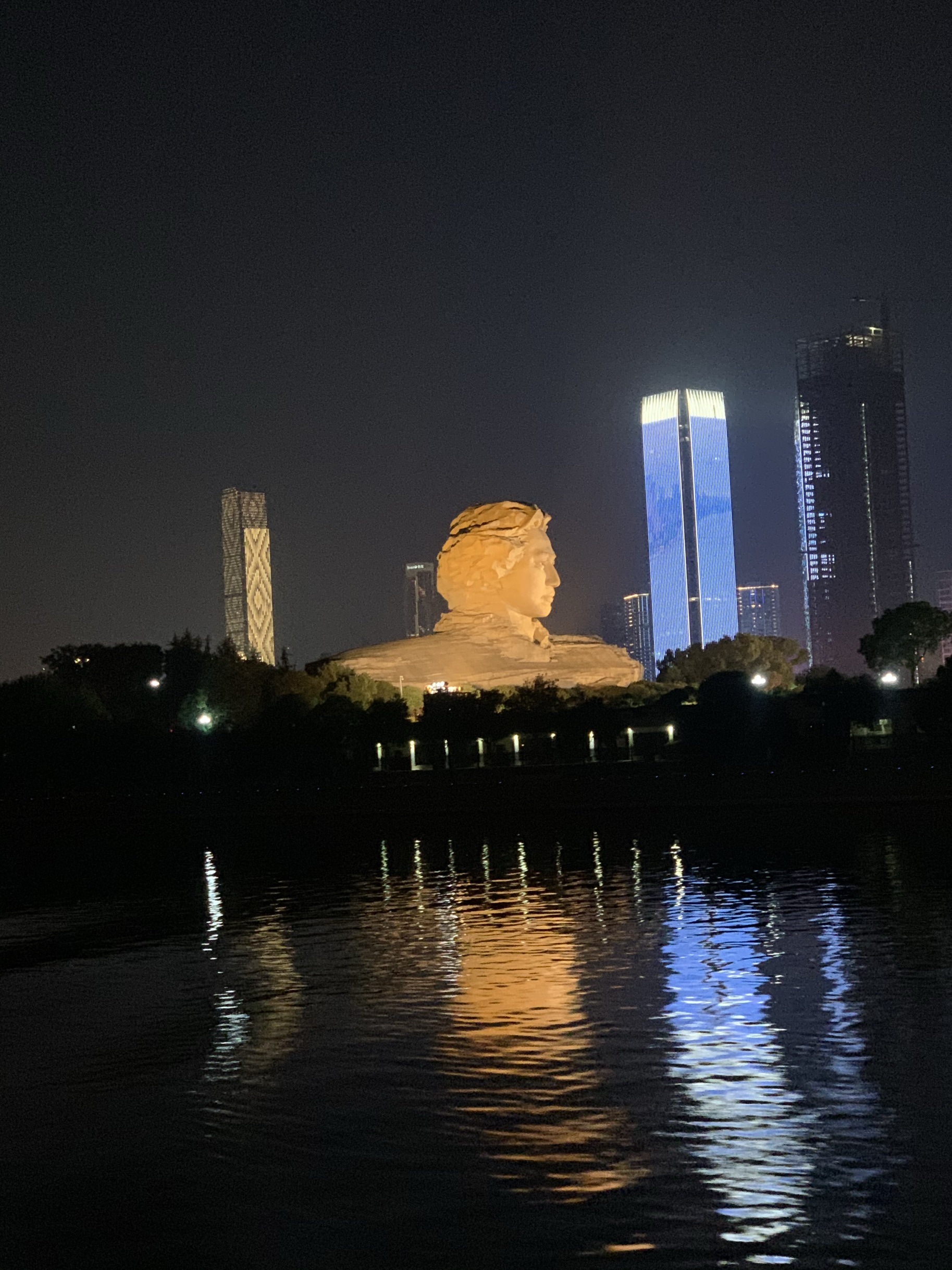 长沙夜景照片实拍图片