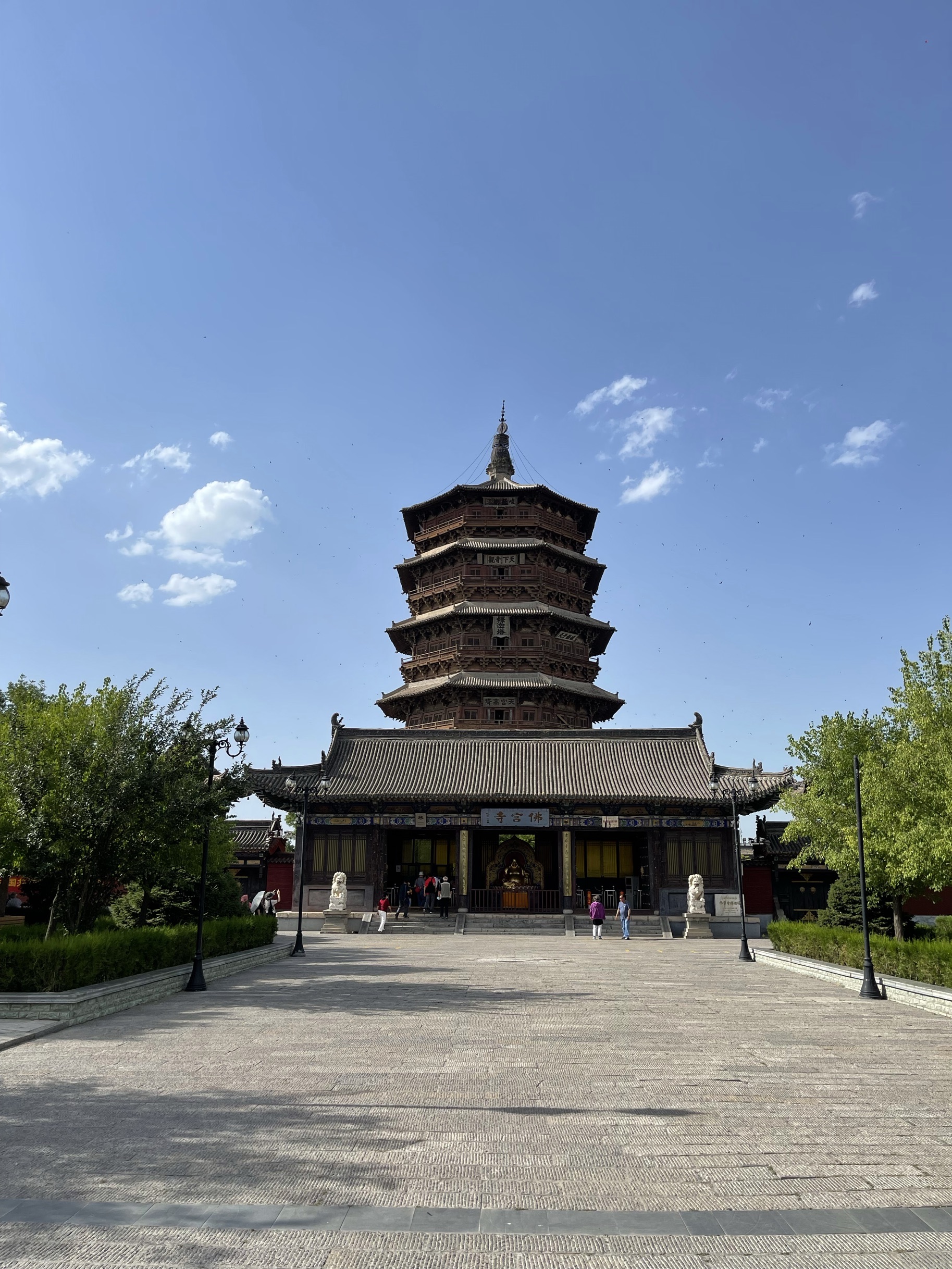 【携程攻略】朔州应县木塔适合朋友出游旅游吗,应县木塔朋友出游景点