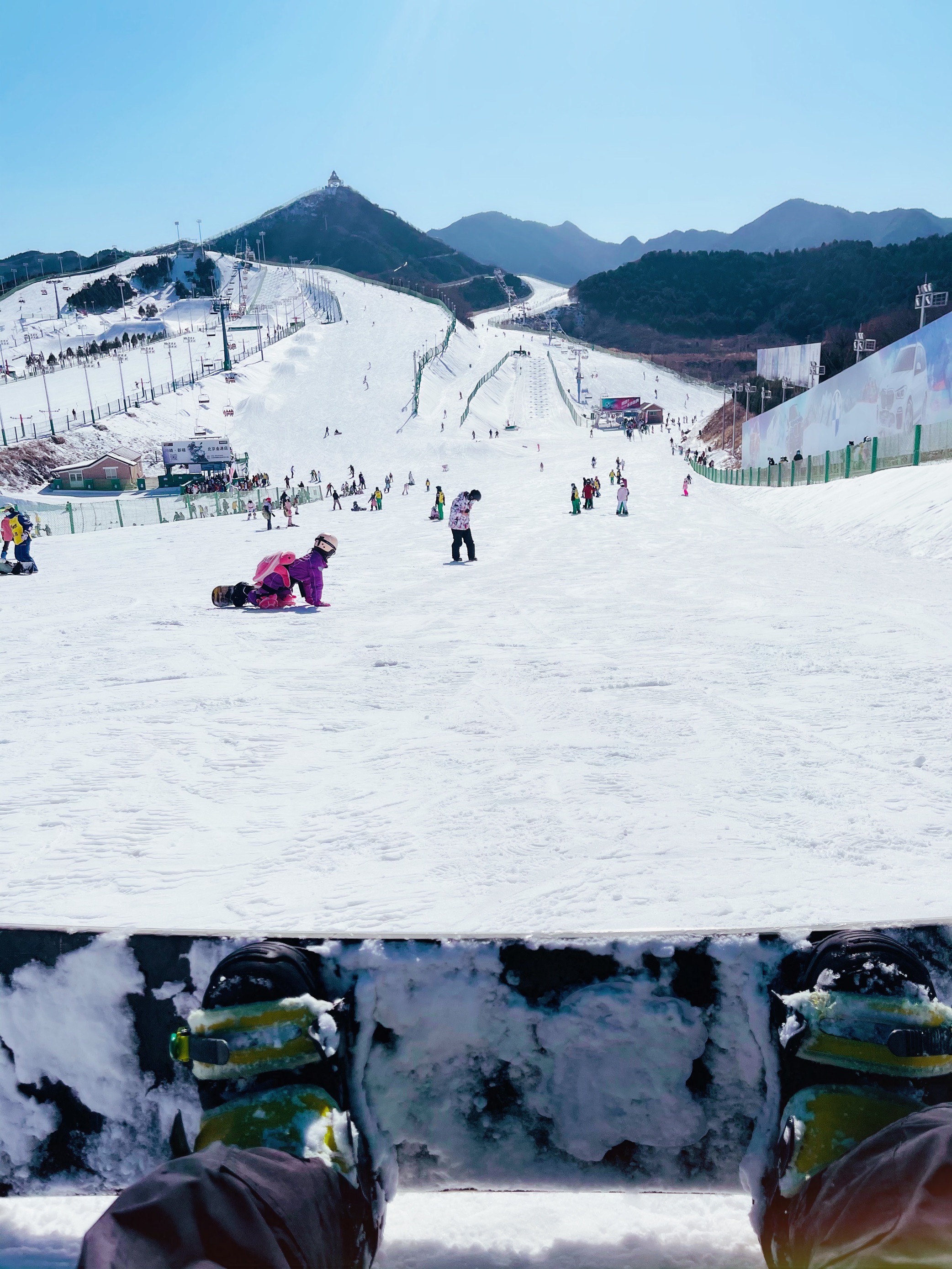 北京密云南山滑雪场图片