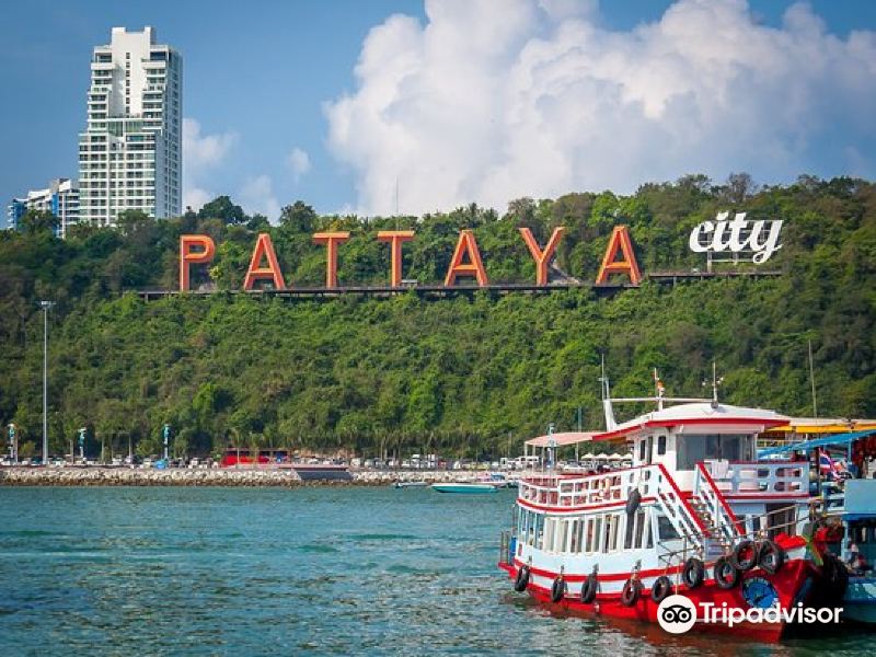 pattaya city sign - viewpoint