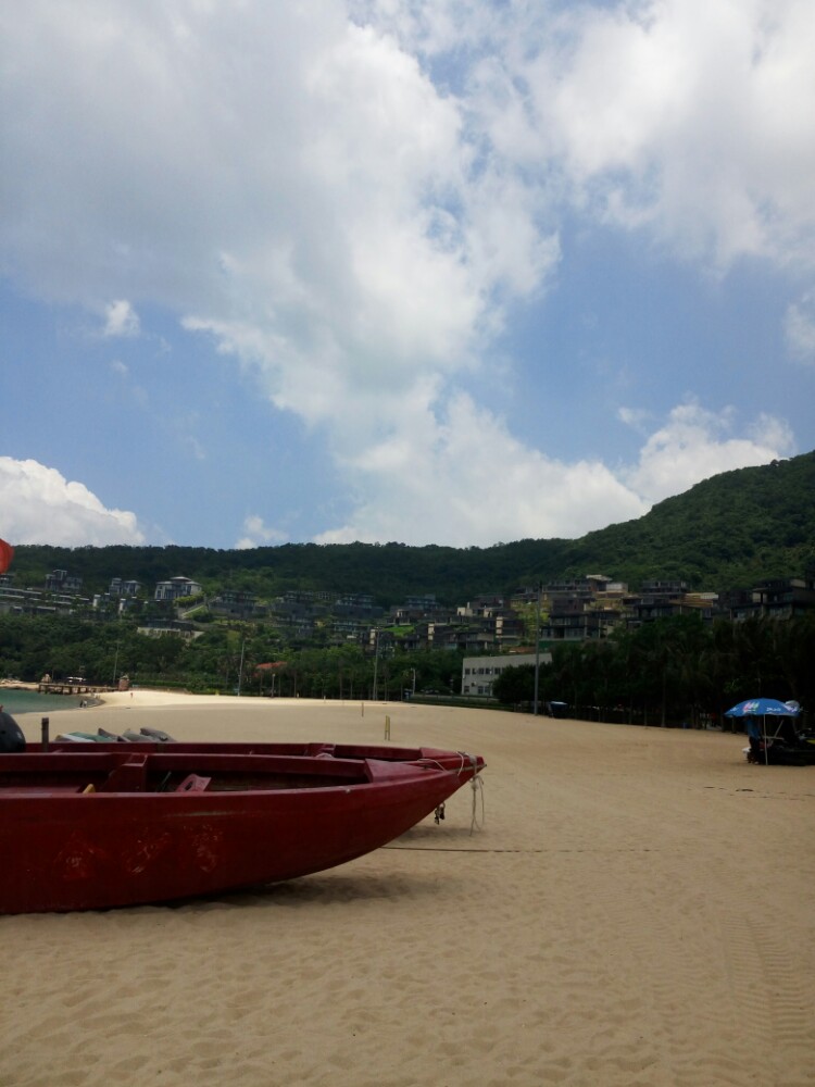 【攜程攻略】深圳大梅沙海濱公園景點,頂著大太陽去的,雖然曬成了黑人