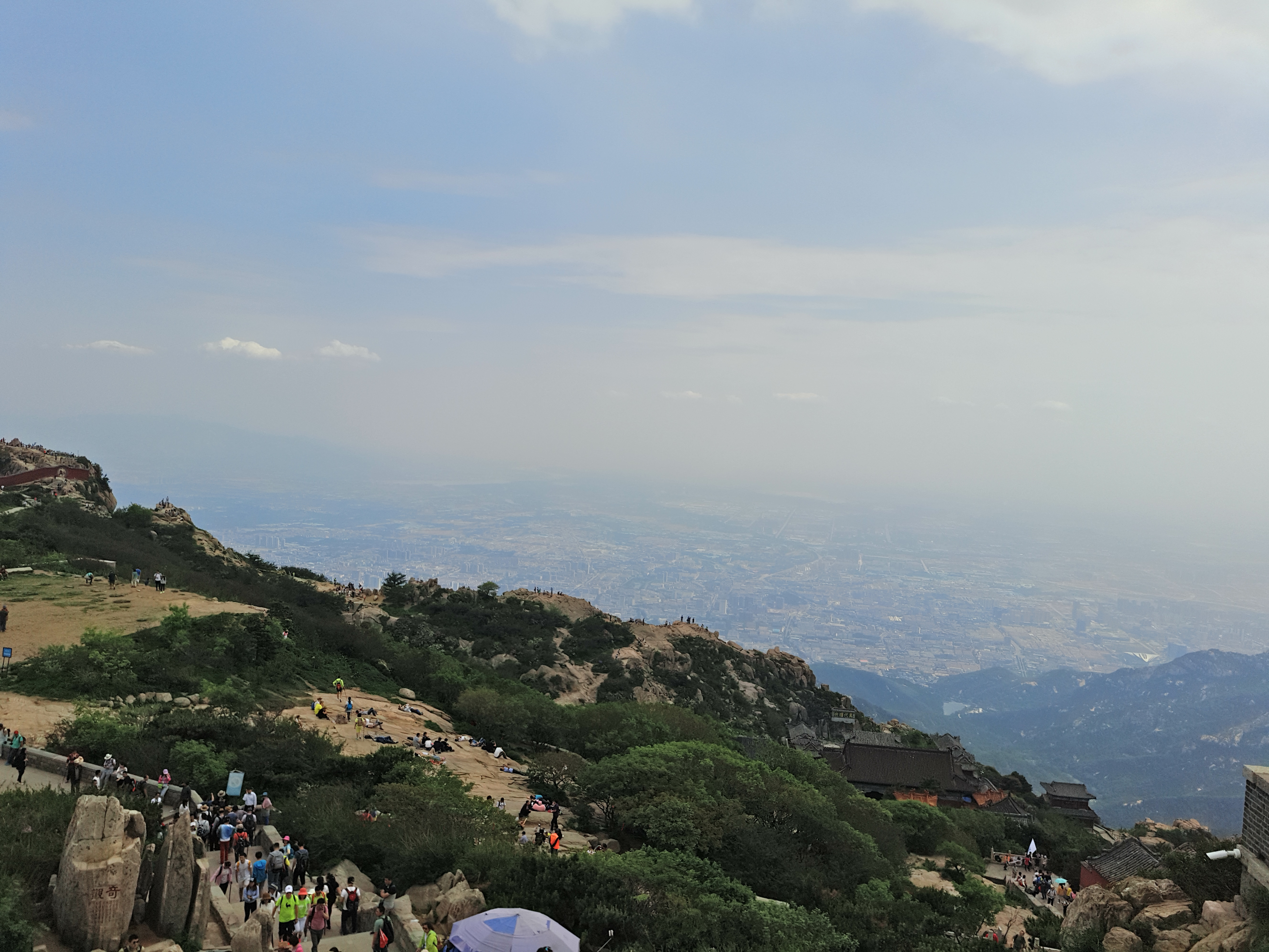 泰山山顶 美景图片