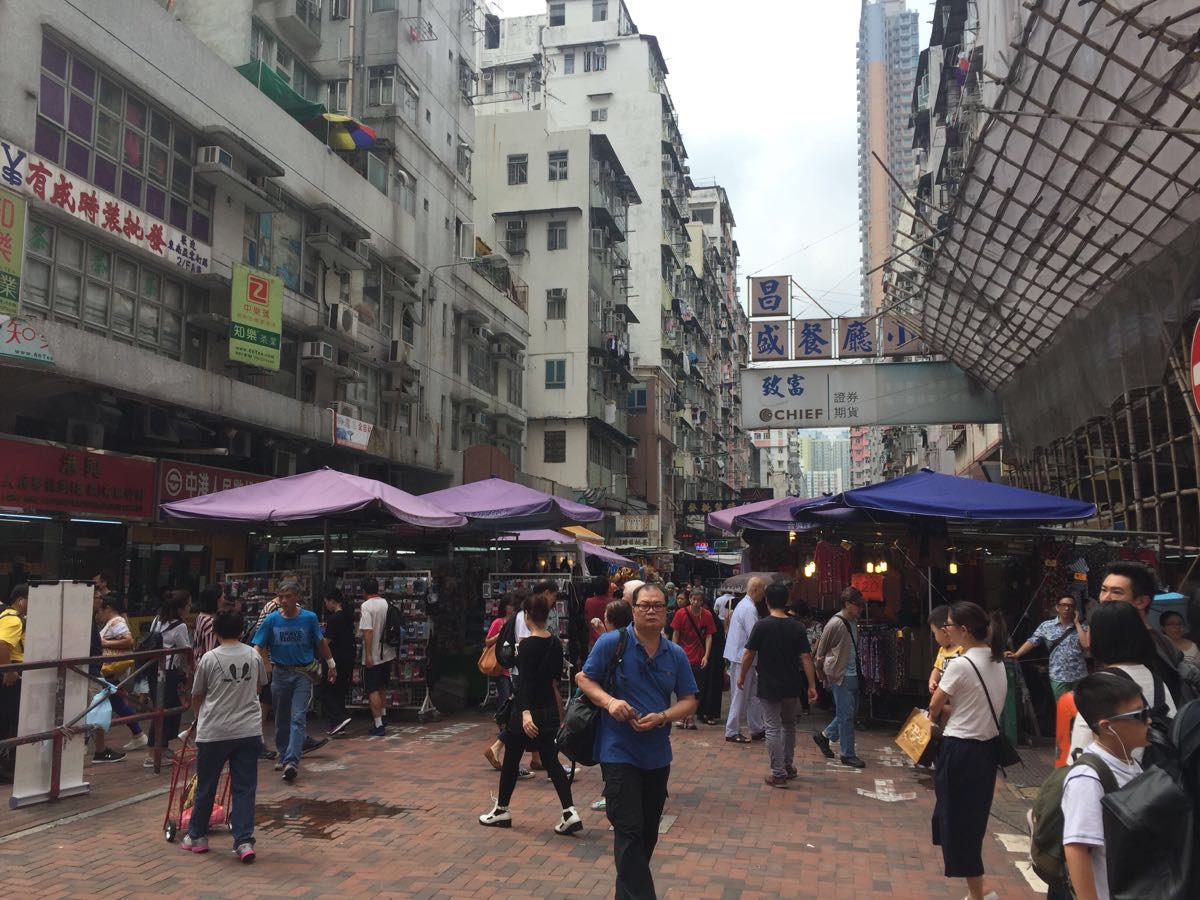 香港深水埗鸭寮街图片