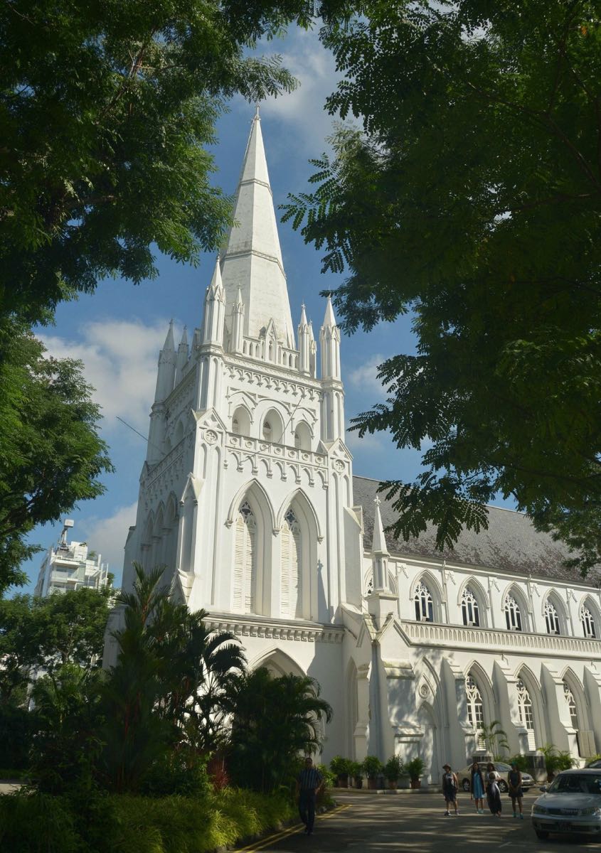 【携程攻略】新加坡圣安德烈教堂景点,新加坡最大的教堂圣安德烈座堂,