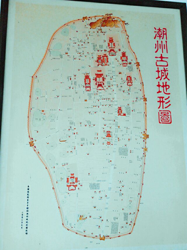 潮州景点地图图片