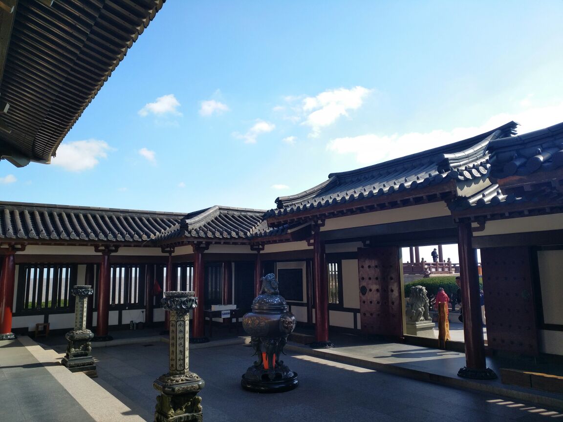 【携程攻略】普陀山不肯去观音院景点,不肯去观音院位于紫竹林景区内