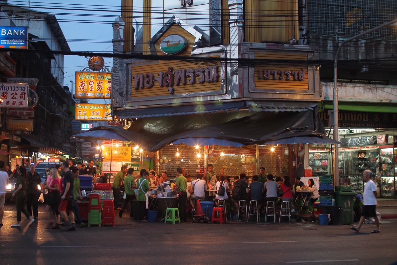 【攜程美食林】曼谷t&k海鮮大排檔餐館,t & k海鮮店位於唐人街的