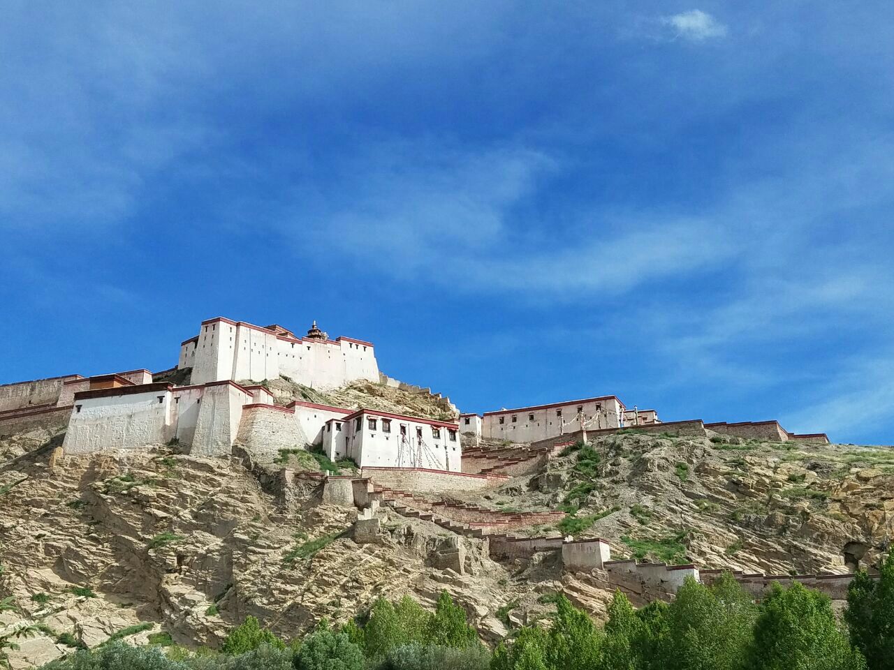 江孜宗山古堡