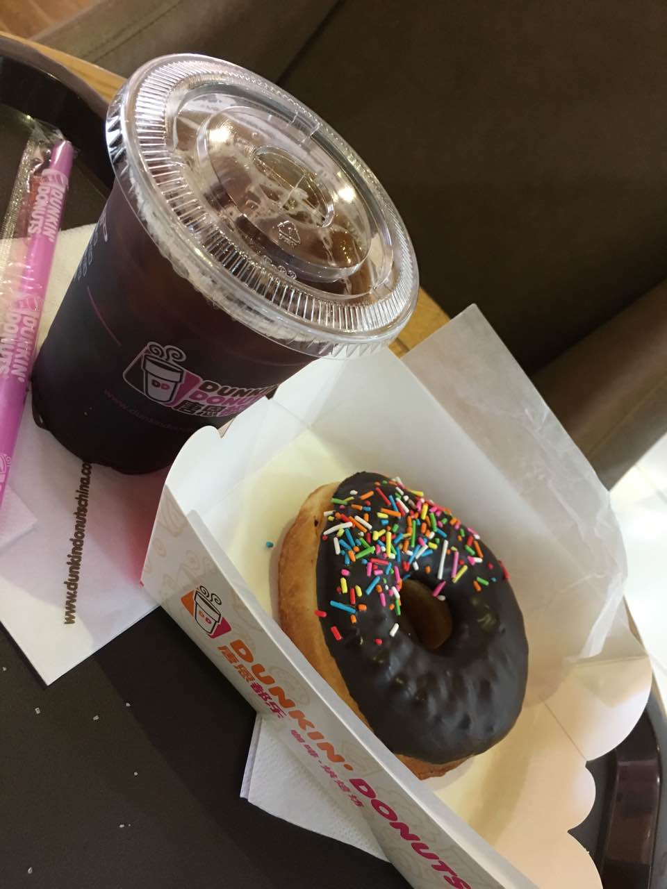 2022dunkin donuts唐恩都乐(南五马路店)美食餐厅,经常会和朋友小聚