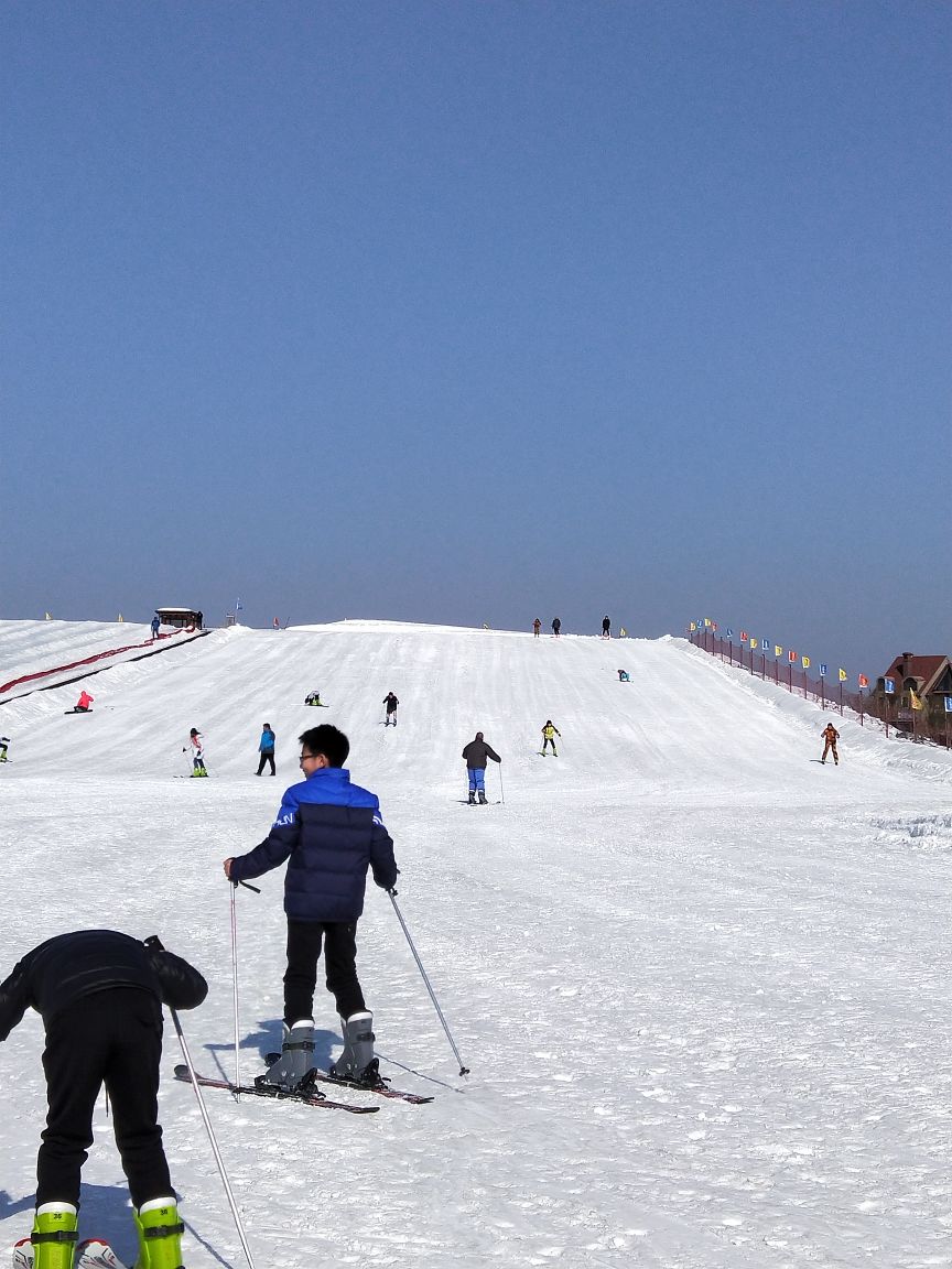 武清滑雪场图片