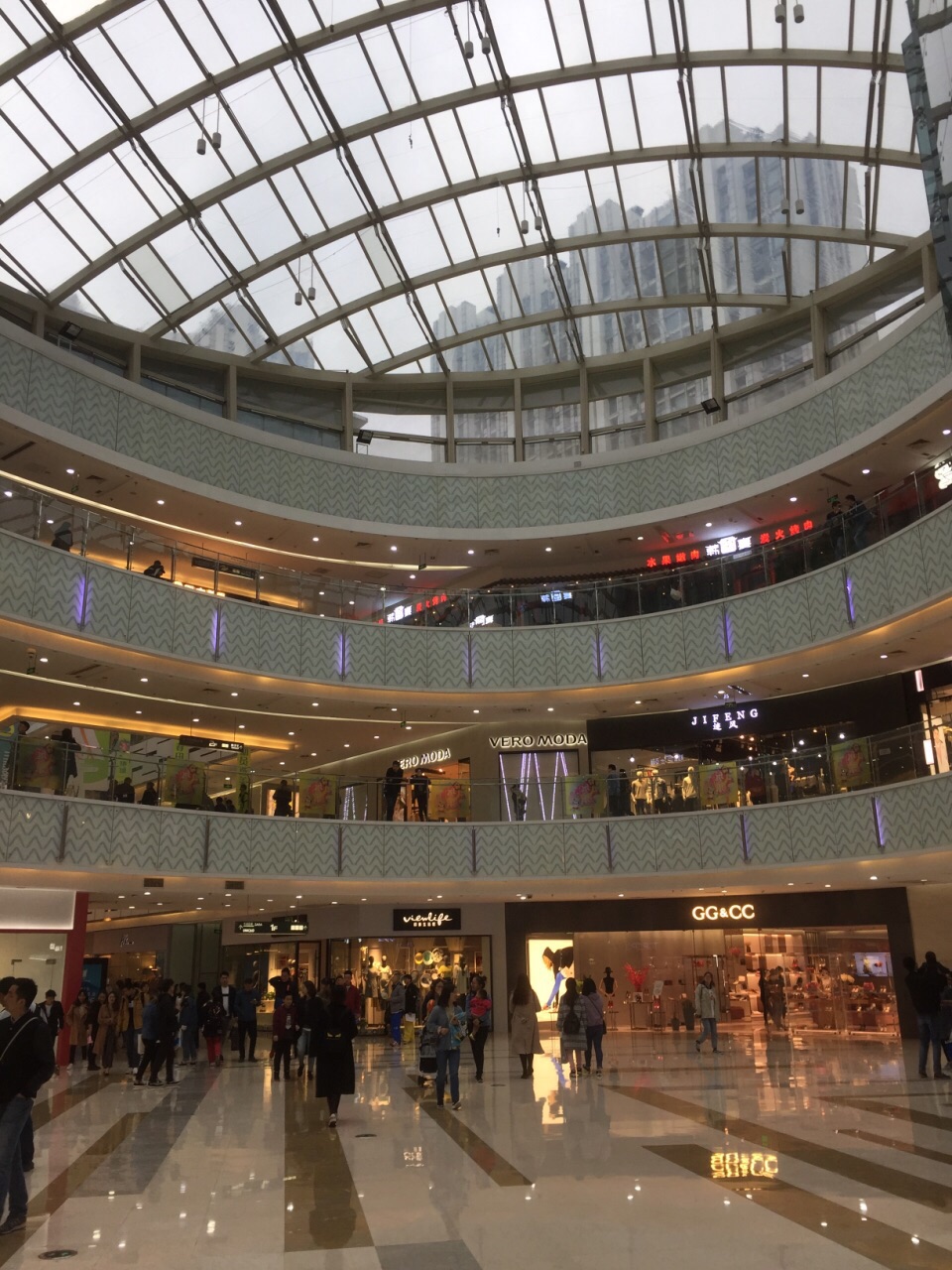 威海万达广场购物中心图片