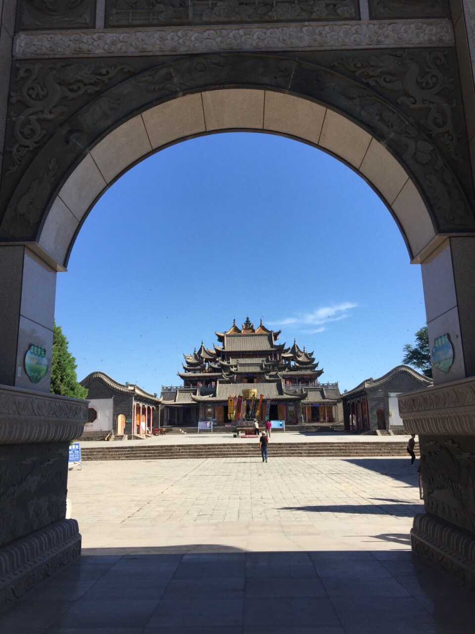 【携程攻略】石嘴山玉皇阁景点,位于石嘴山市平罗县中心,自古为塞上第