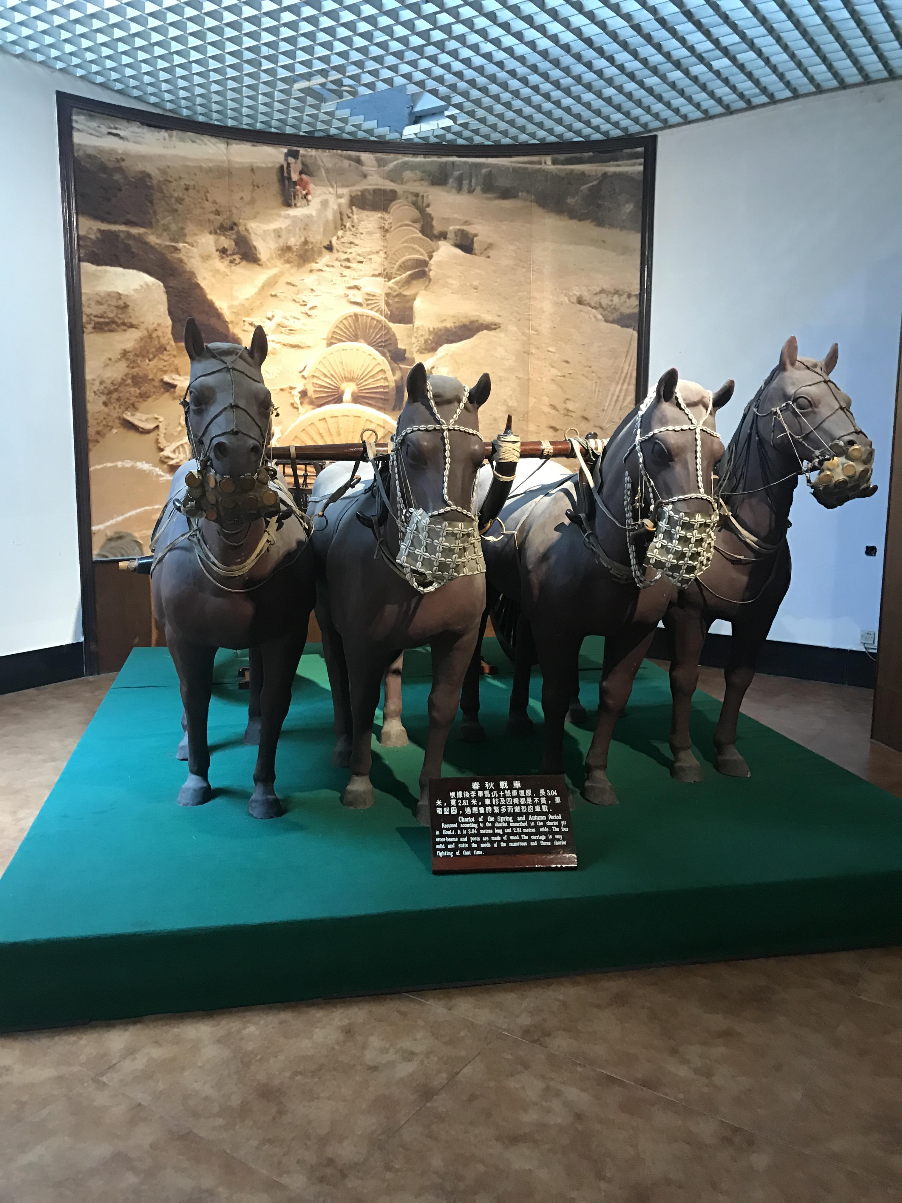 臨淄中國古車博物館坐落在後李文化遺址上,是我國第一家內容最豐富,最