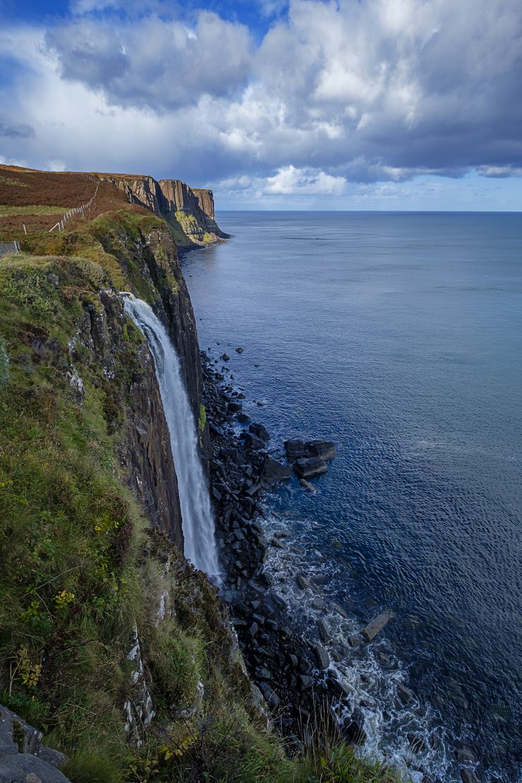 苏格兰裙岩悬崖