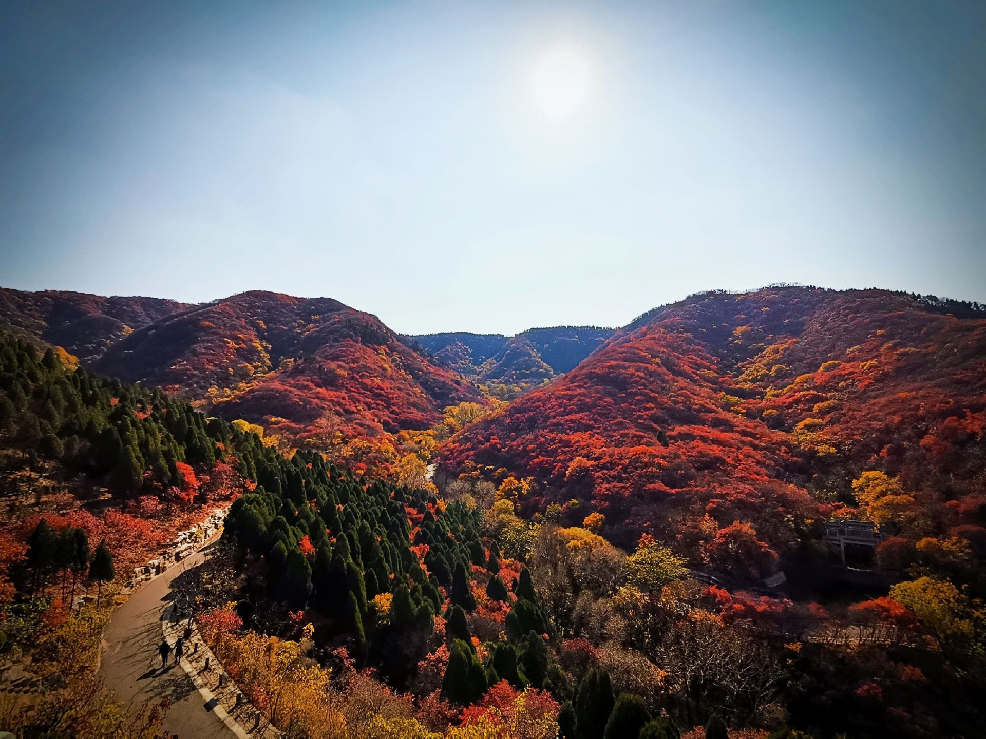 【携程攻略】济南红叶谷景点,济南的红叶谷景区作为4a景区,还入选了