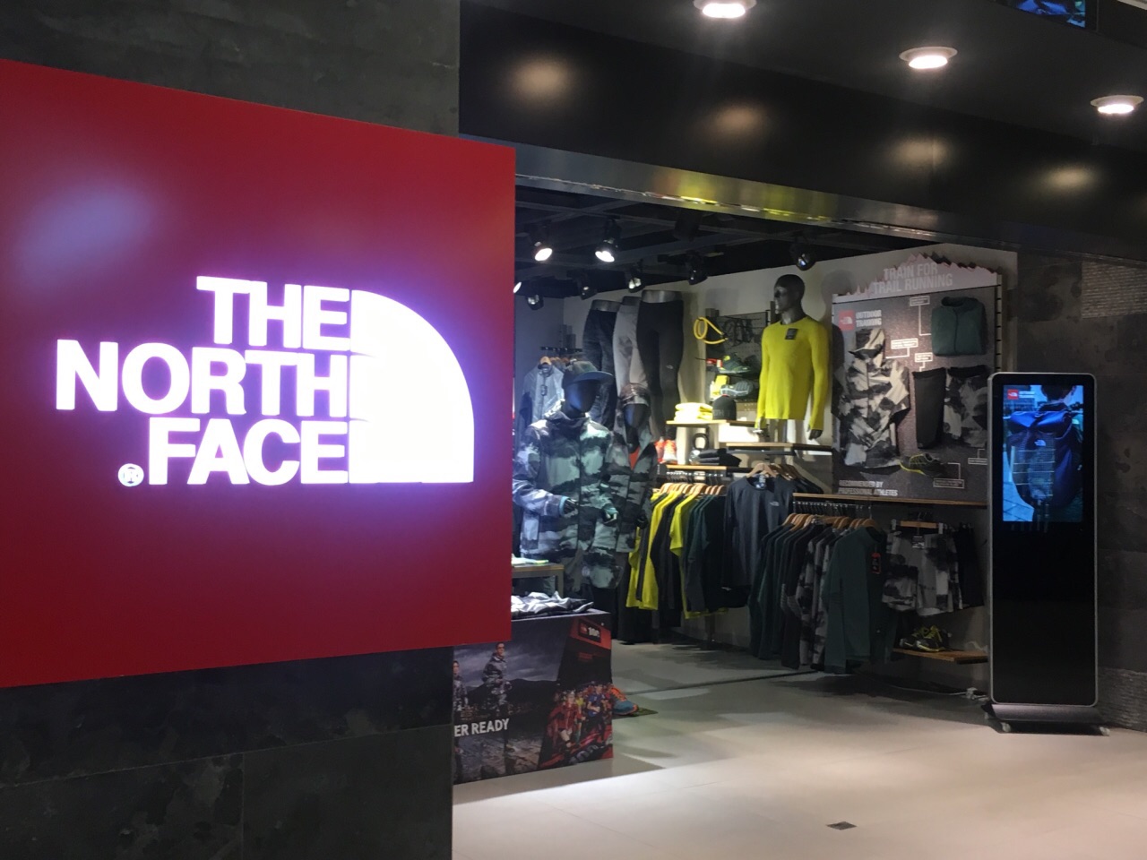 the north face门店图片