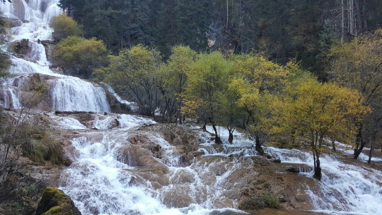 黃龍風景名勝區牟尼溝扎嘎瀑布攻略,黃龍風景名勝區牟尼溝扎嘎瀑布