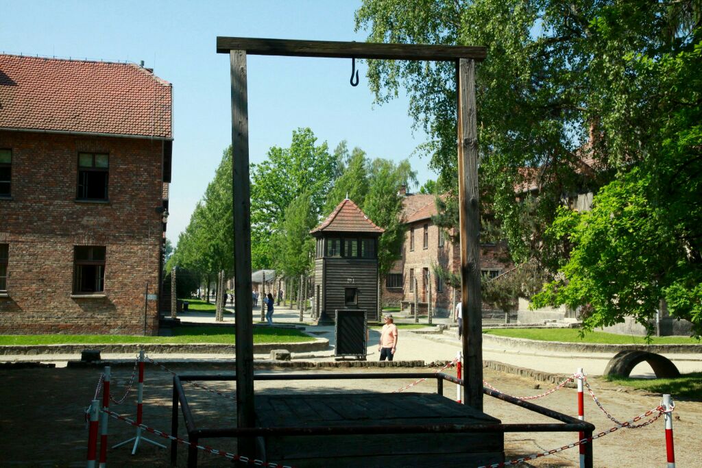 奥斯维辛集中营遗址图片