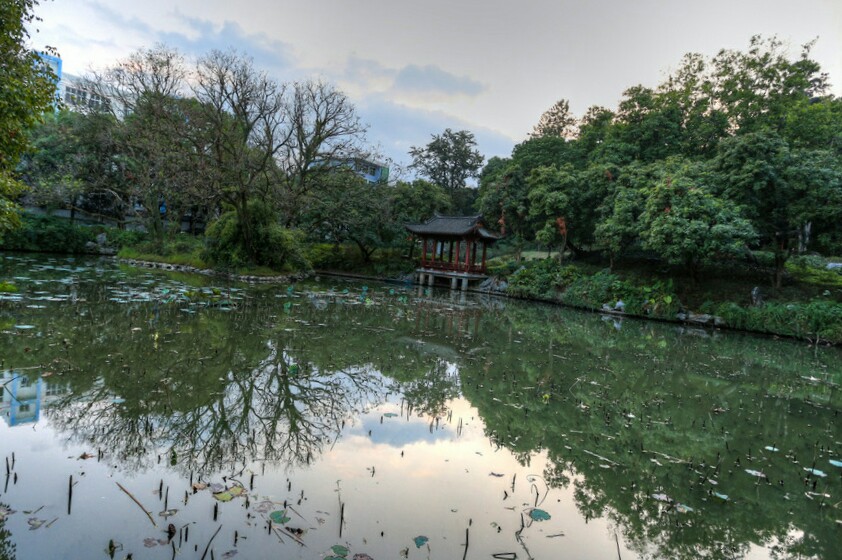 西湖公園旅遊景點攻略圖