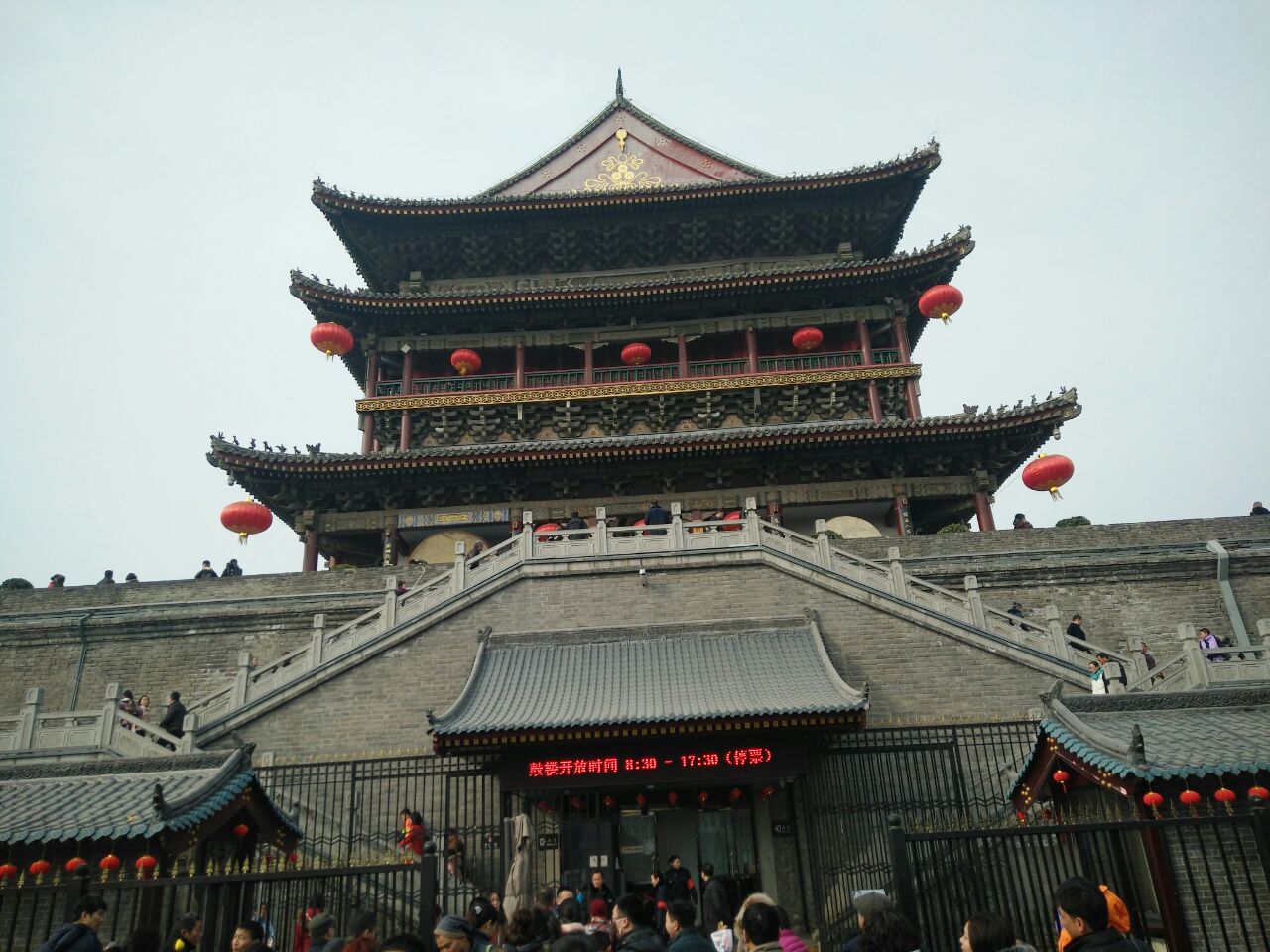 西安鼓楼旅游景点攻略图