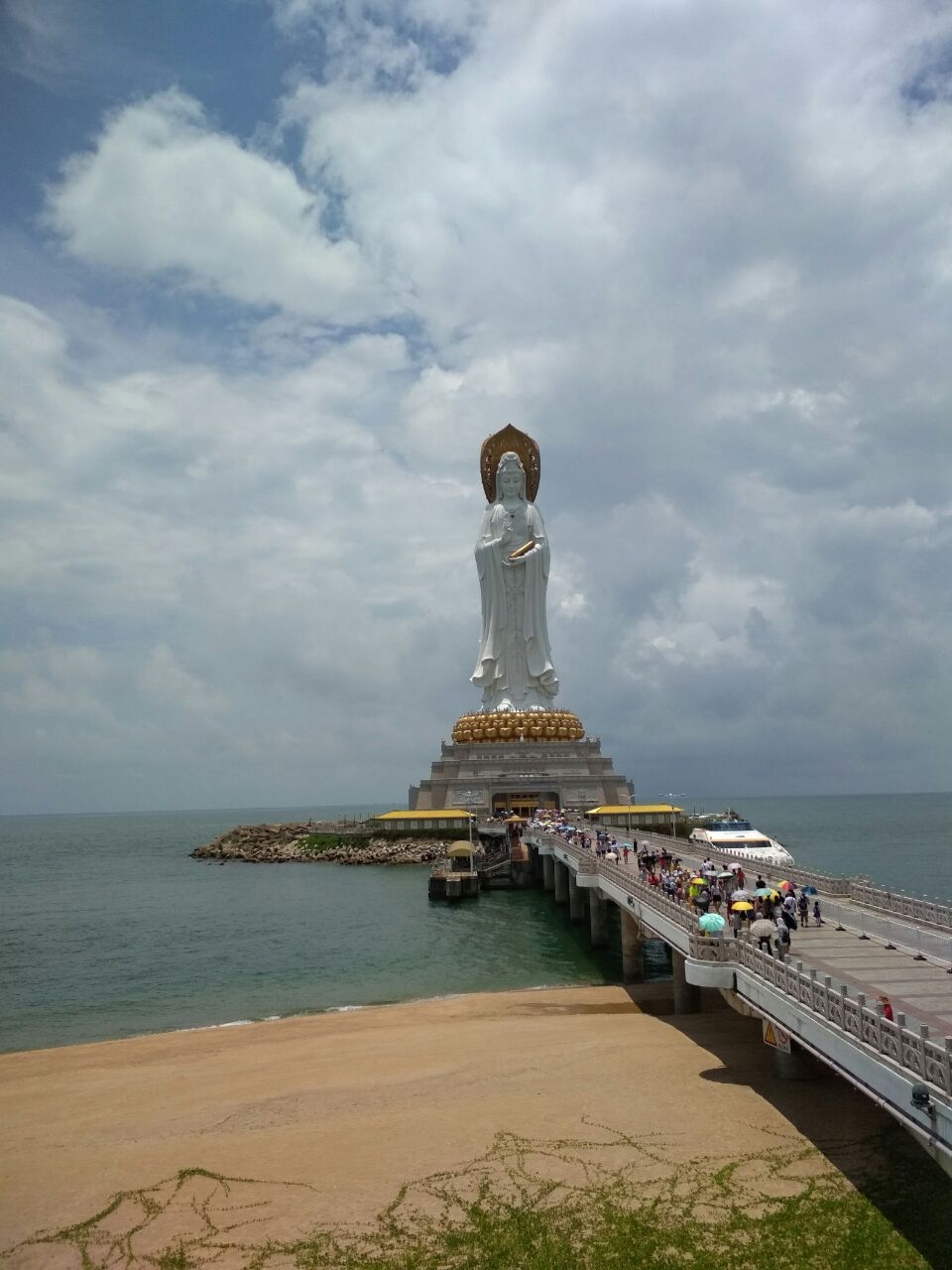 南山海上觀音旅遊景點攻略圖