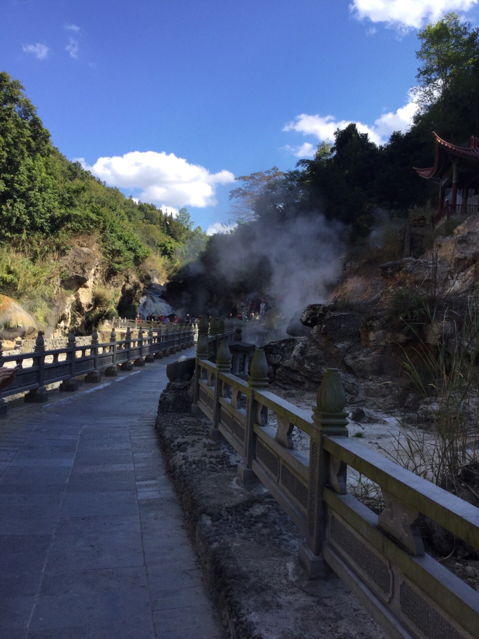 騰衝熱海風景區旅遊景點攻略圖