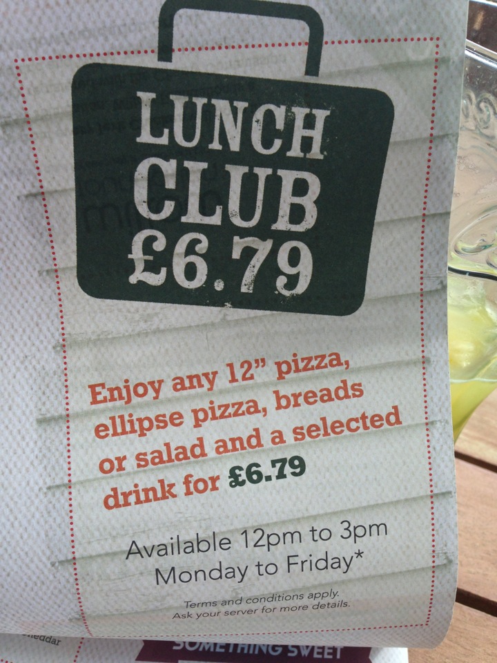 went for a working lunch today, had the chicken caesar burger