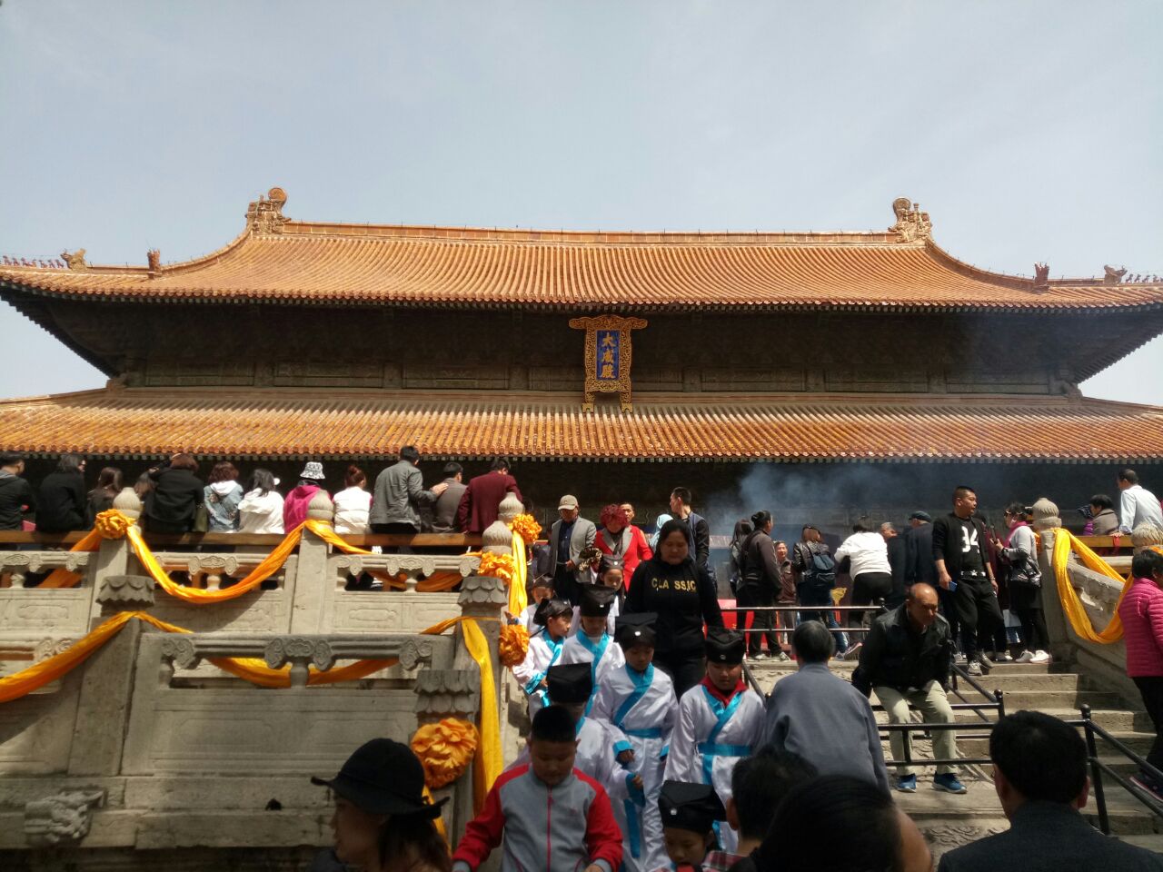 孔庙风景,曲阜孔景点,孔大成殿_大山谷图库