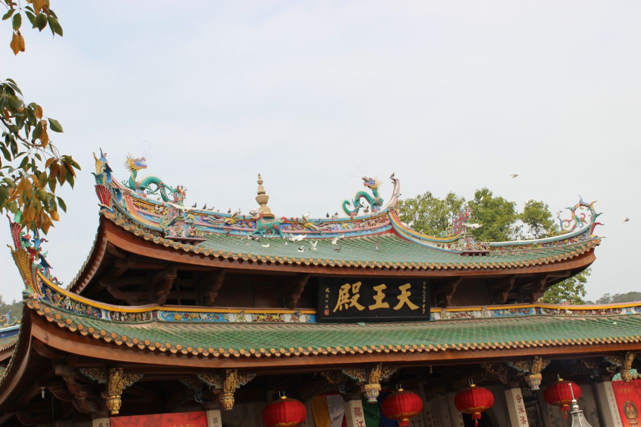 东林寺天王殿图片