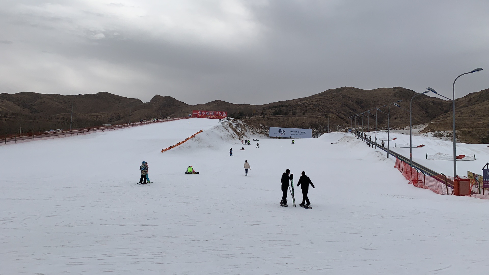 包头昆仑国际滑雪场图片