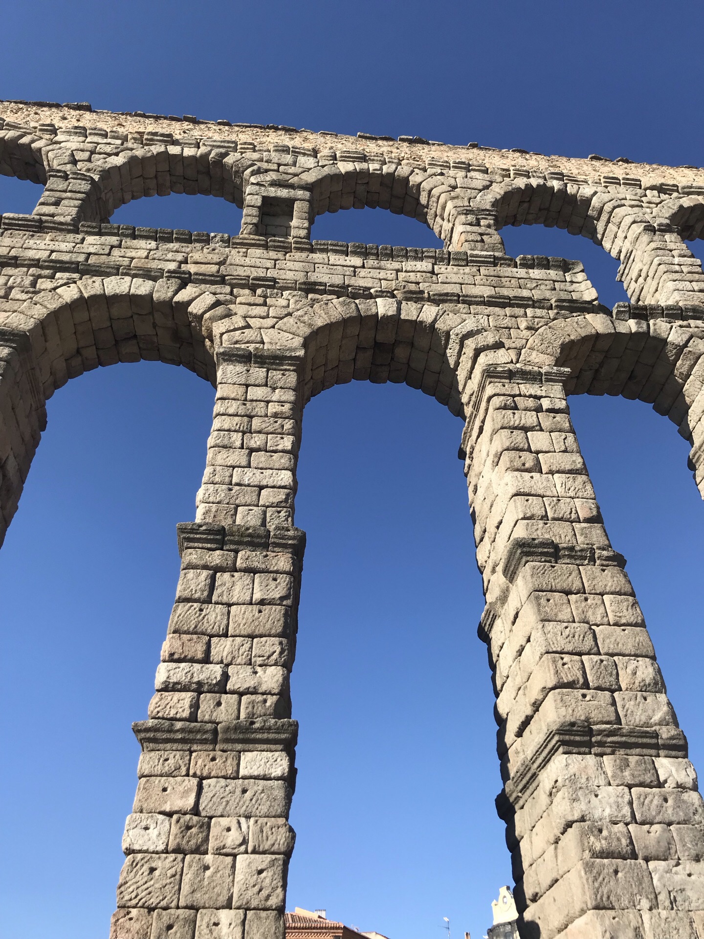 古罗马大渡槽aqueduct of segovia