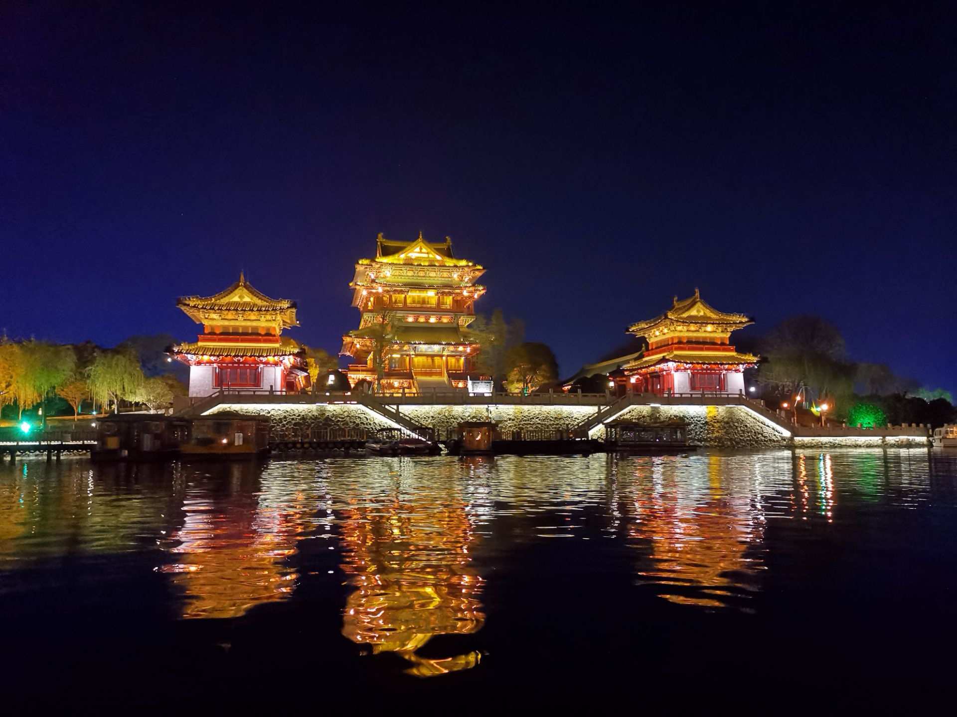 泰州凤城河画舫游船好玩吗,泰州凤城河画舫游船景点怎么样_点评_评价