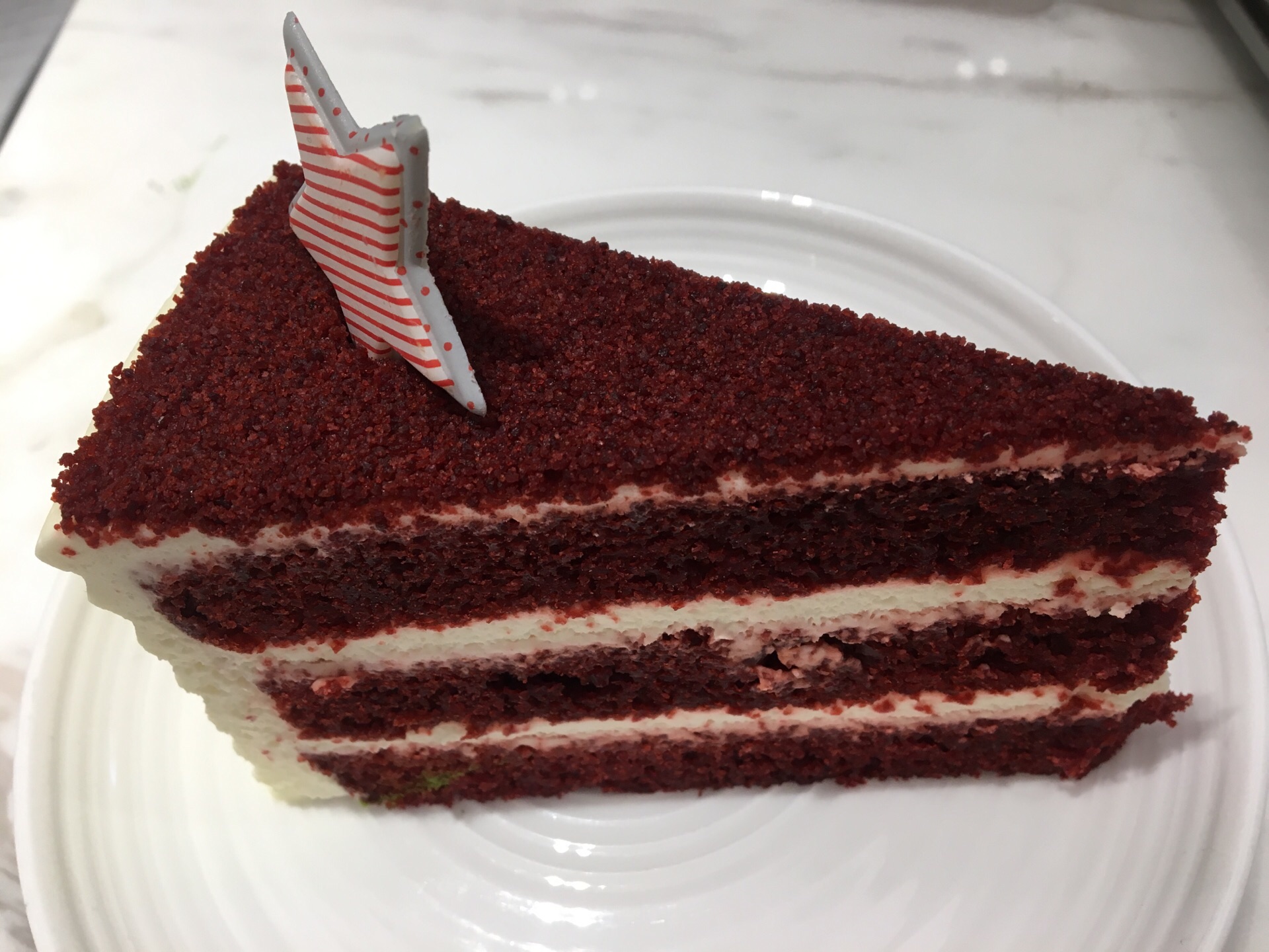 当然了ladym的红丝绒蛋糕必须要赞一个让我在店里的用餐时光还是很