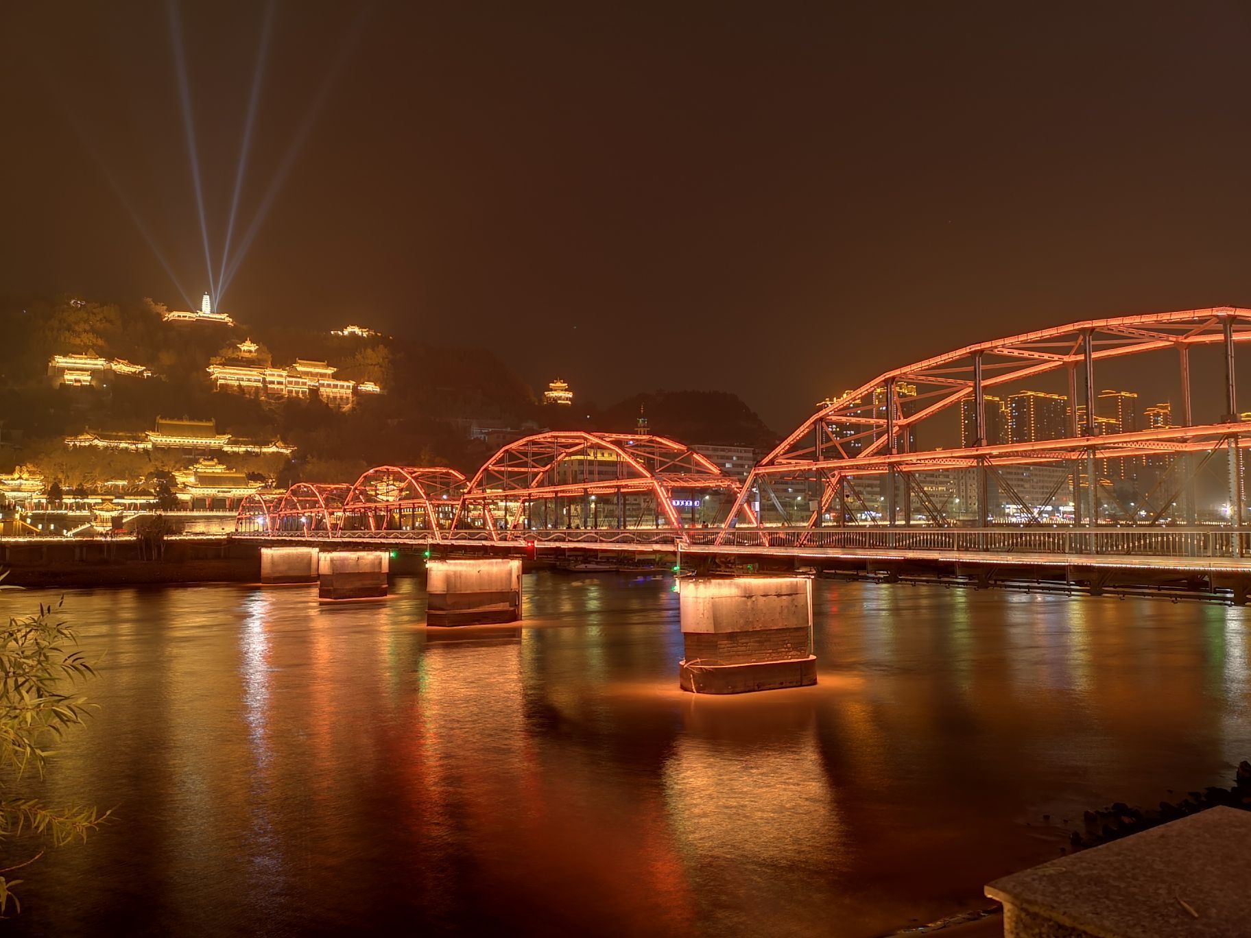 兰州银滩黄河大桥-VR全景城市
