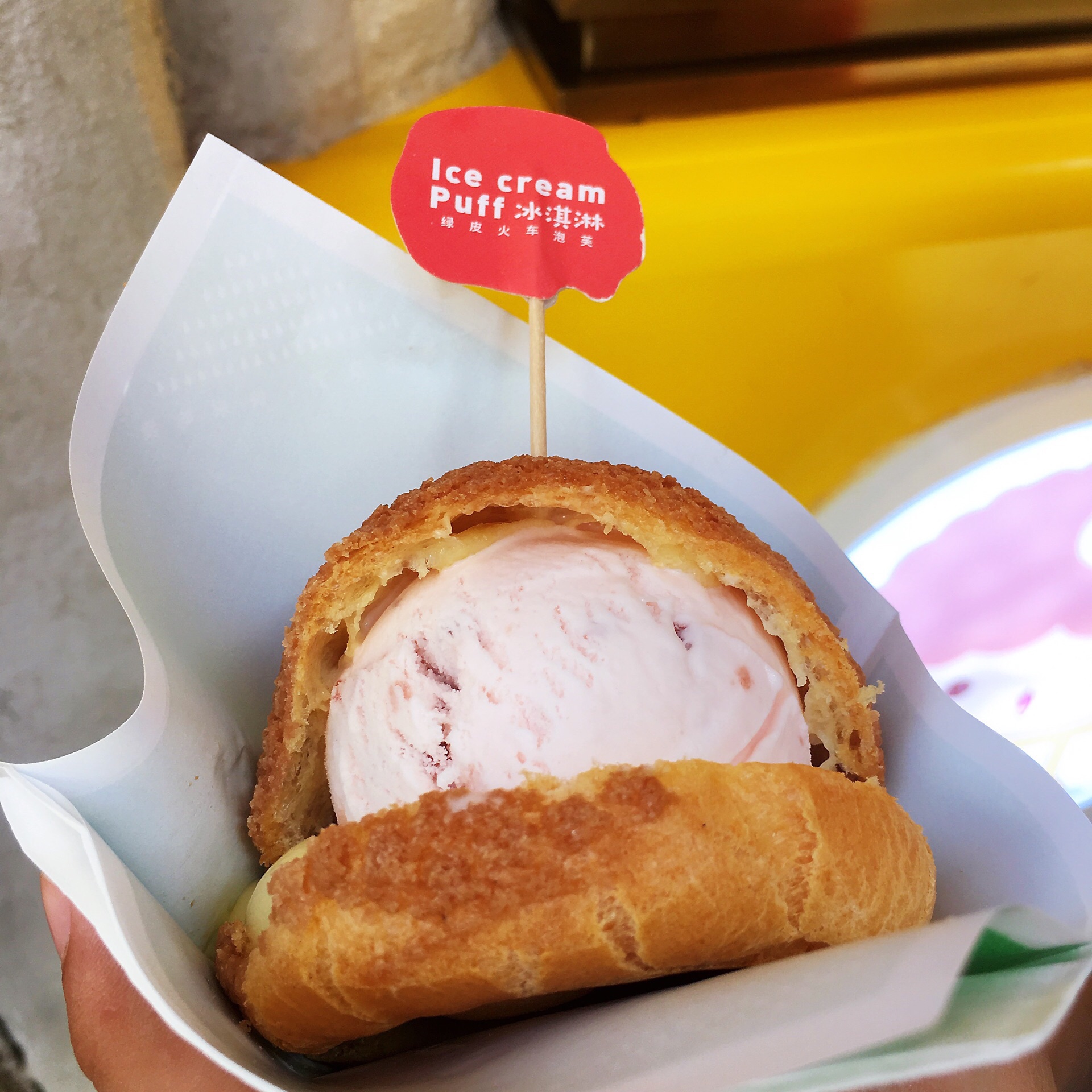9分35 条点评 绿皮火车泡芙(内厝澳店) 4.