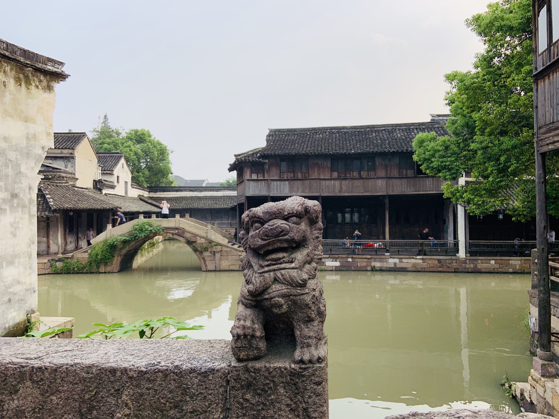 应家桥位于乌镇东栅景区内,是一座单孔石拱桥,在乌镇,桥梁是水乡必不