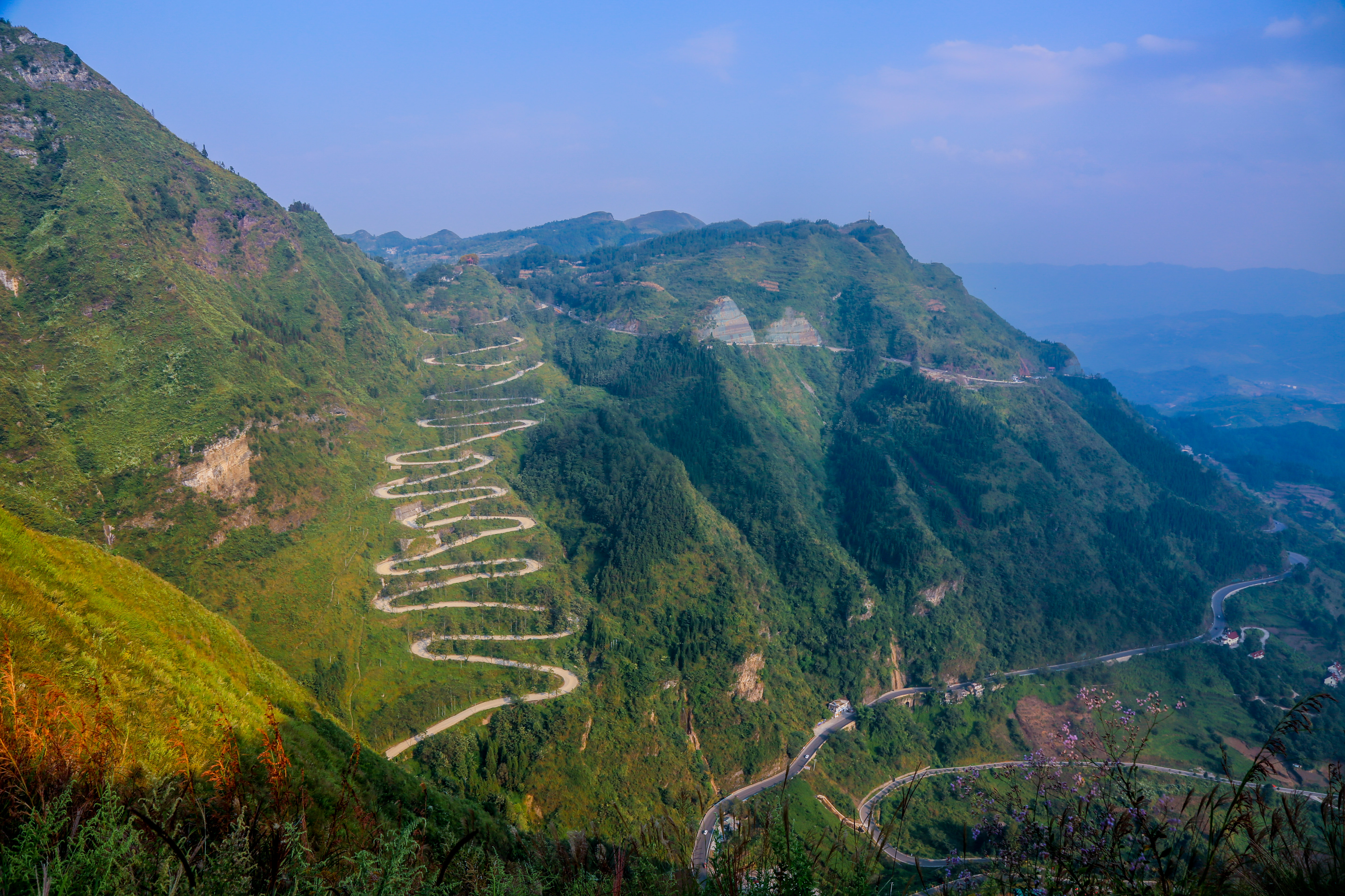 贵州24道拐全景图图片