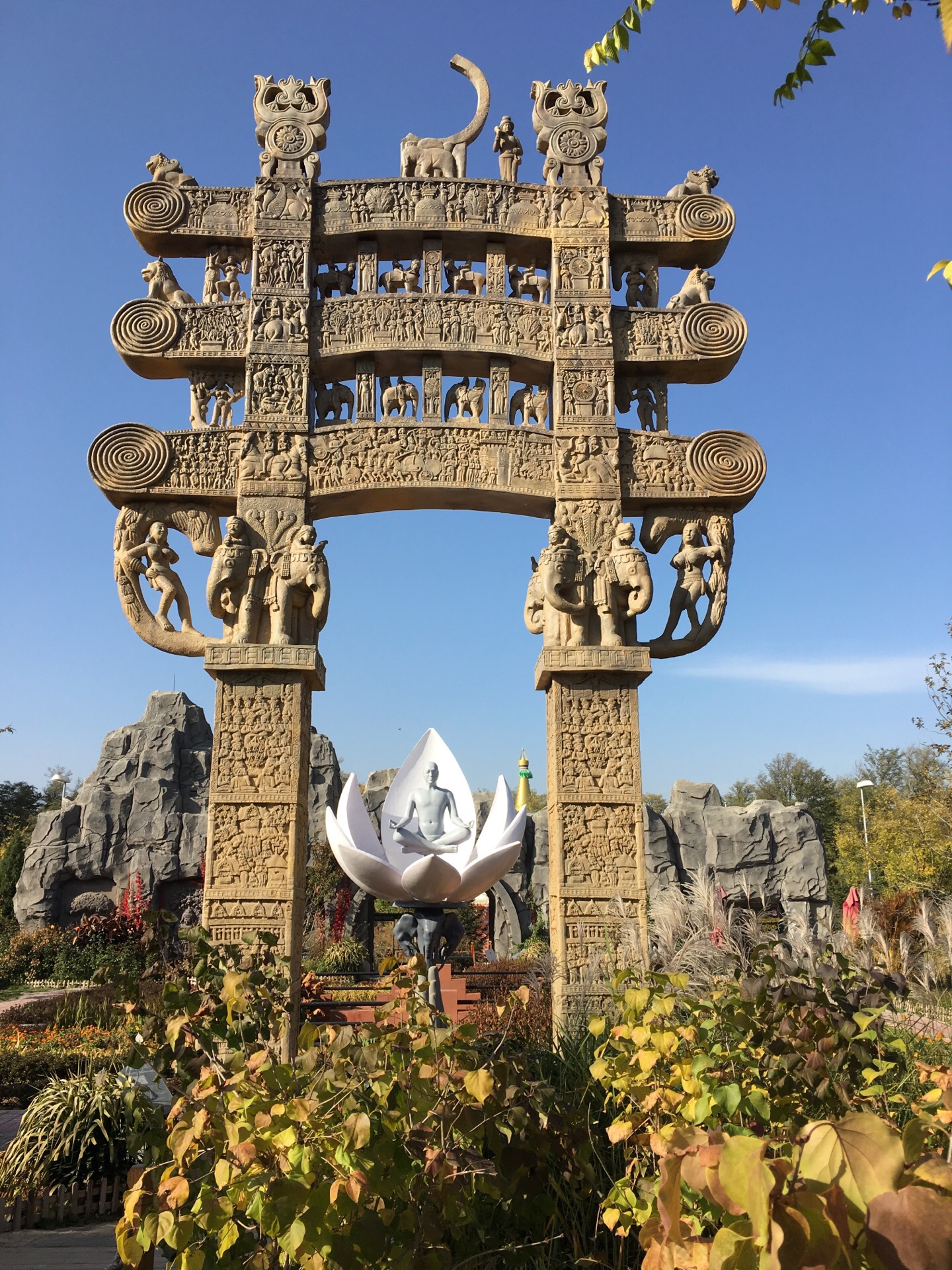 【携程攻略】北京北京世园会世界园艺展示区景点,2019-10-21