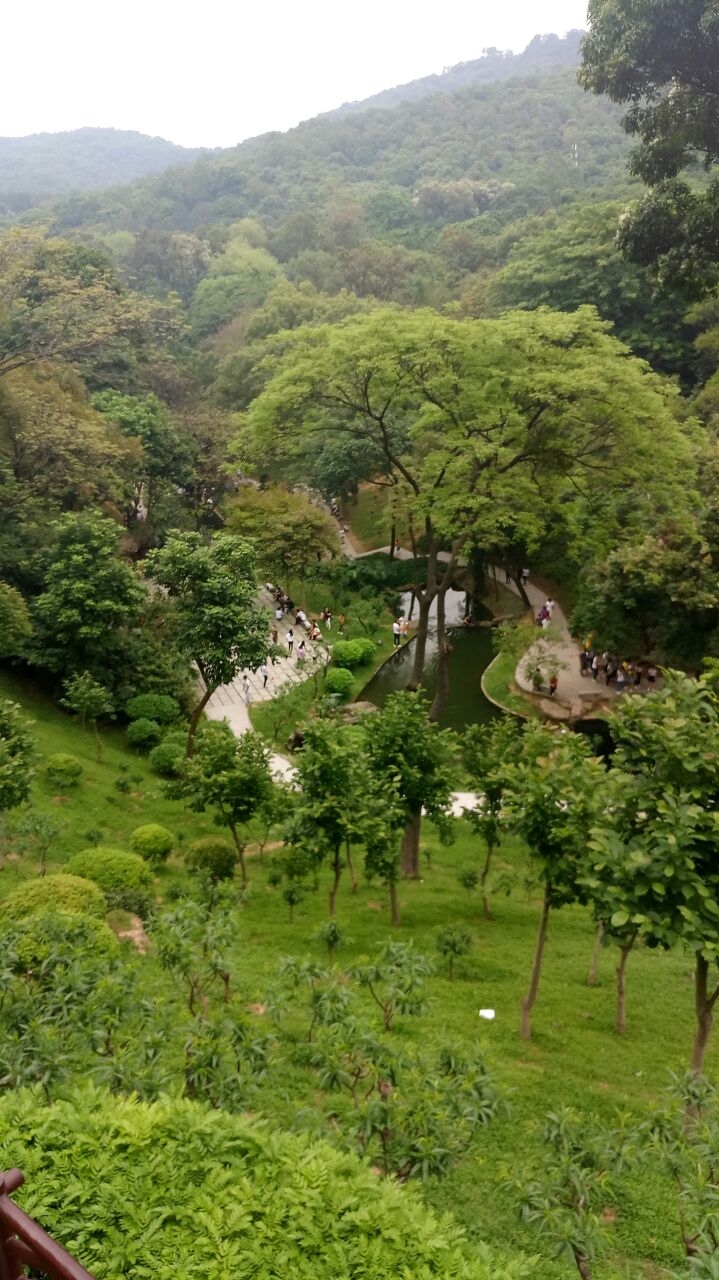 白雲山旅遊景點攻略圖