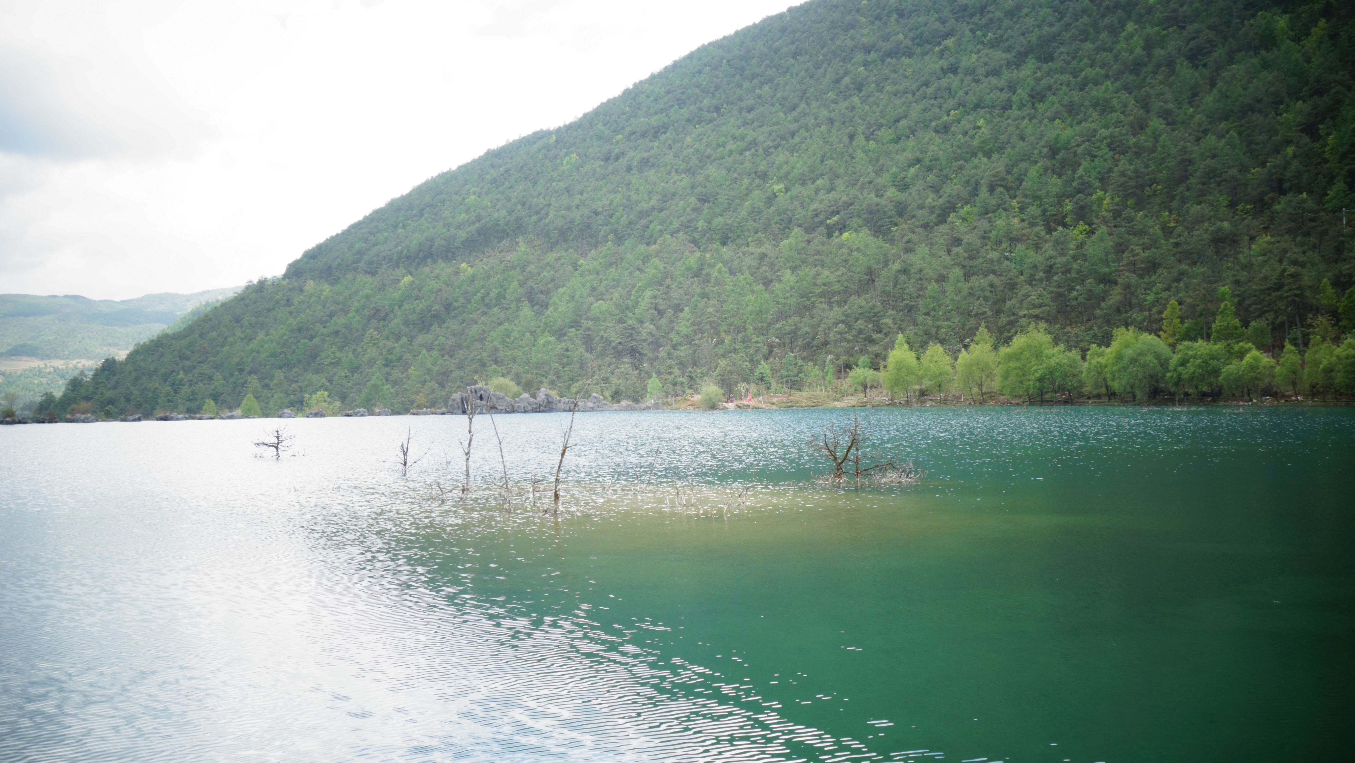 2019玉液湖游玩攻略,蓝月谷,峡谷中的几个湖泊,. 【去哪儿攻略】