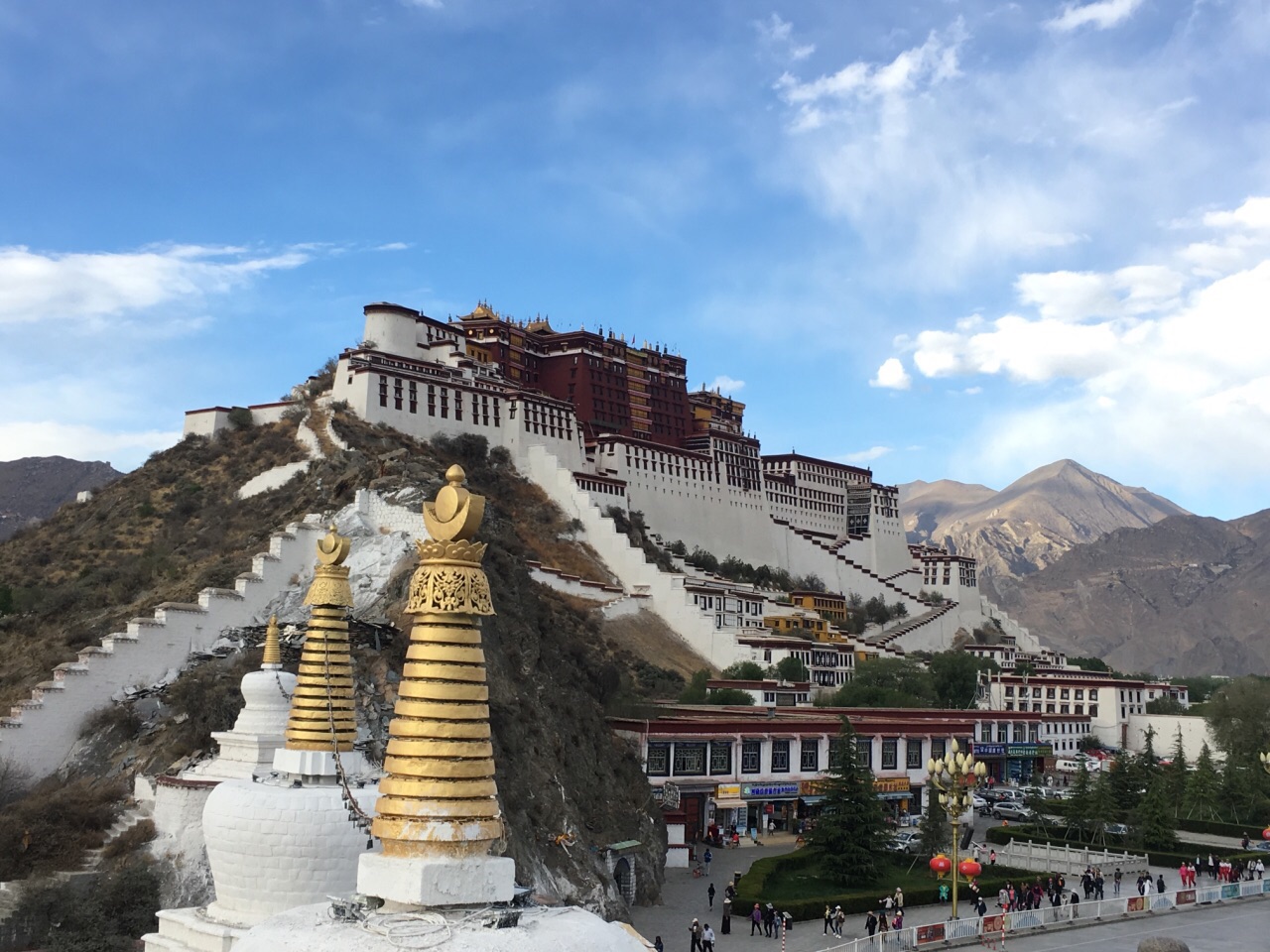 布达拉宫药王山观景台