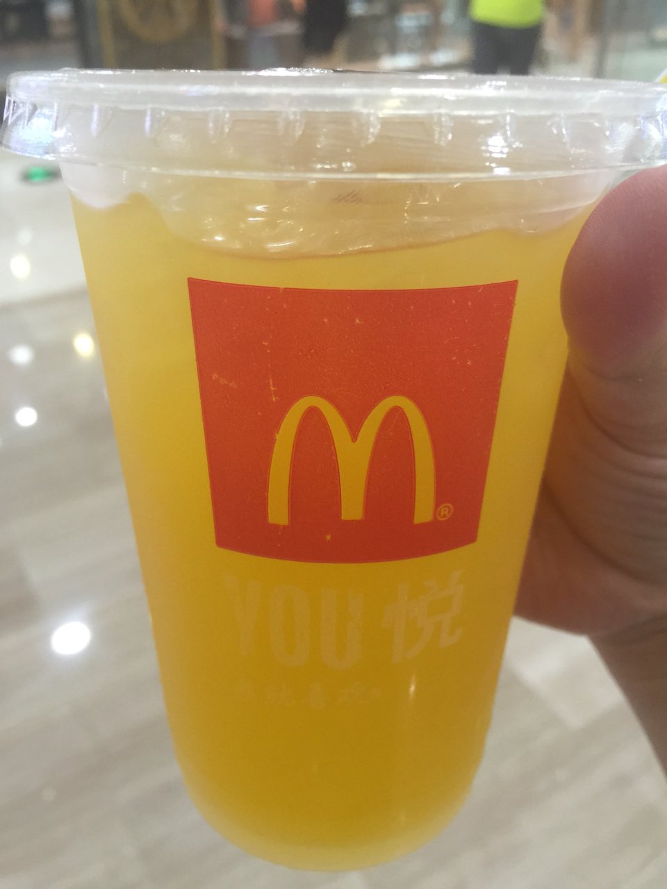 2021麦当劳(无锡滨湖万达店)美食餐厅,1分钱喝果汁,真实,有效!