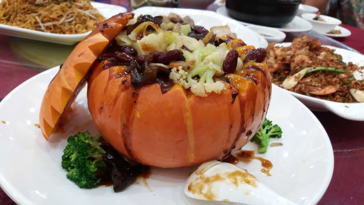 2019口味美(万达自选快餐)美食餐厅,不错,要清淡有清淡的,要多.