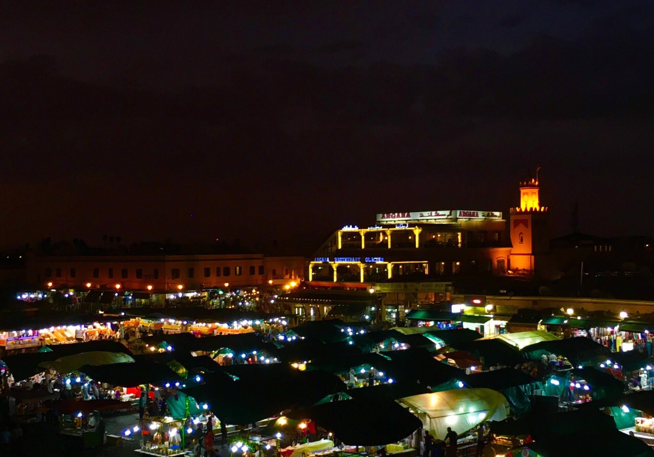 马拉喀什不眠广场图片