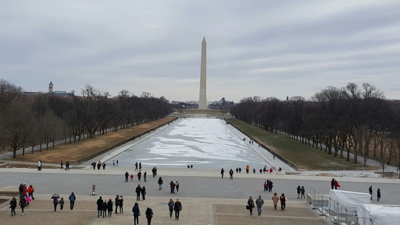 林肯纪念堂lincoln memorial